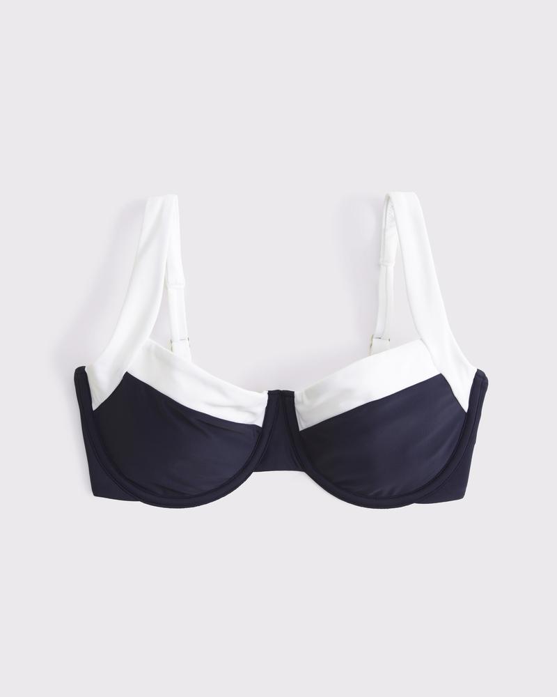 Curve Love Wide Strap Underwire Bikini Top Product Image