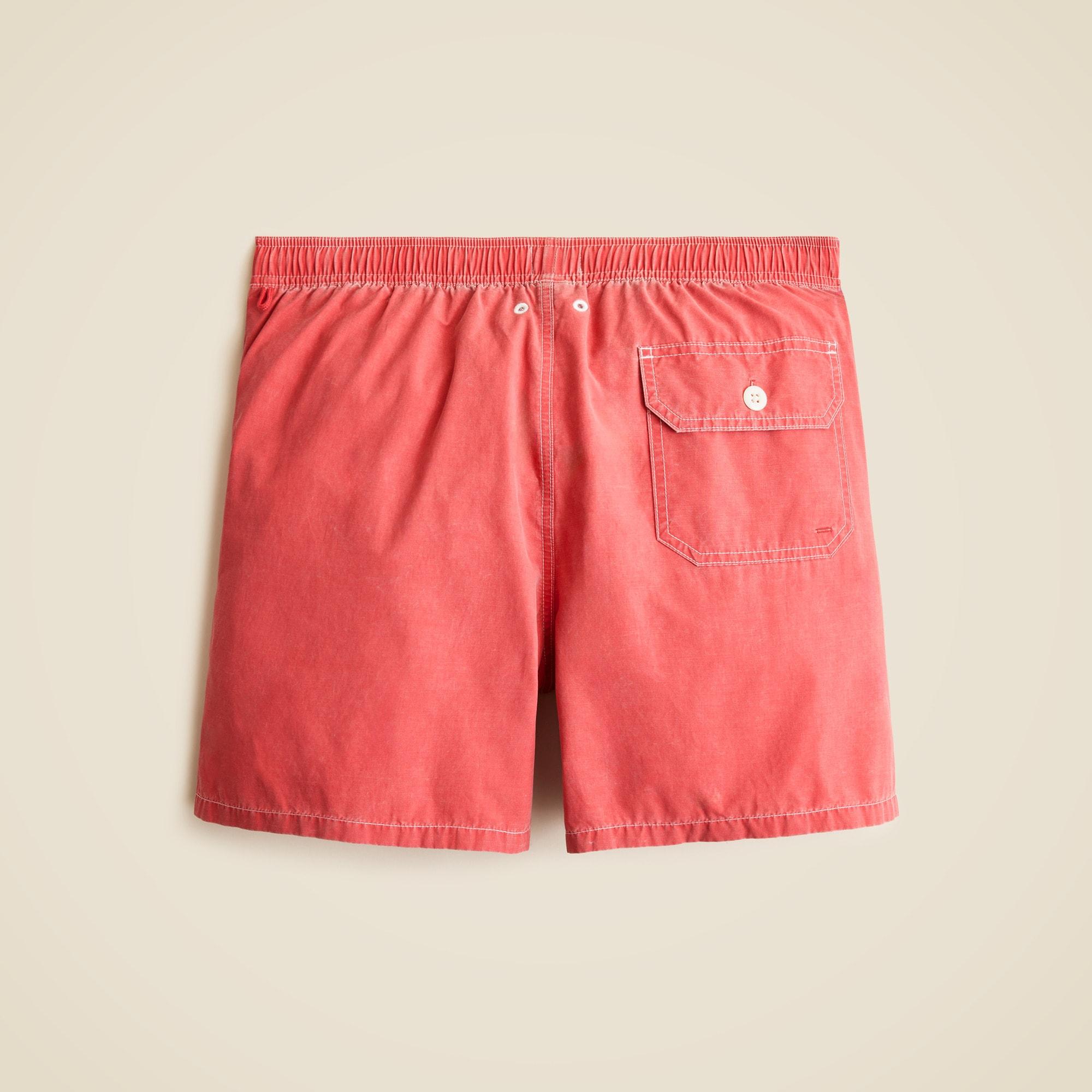 5" pigment-dyed swim trunk Product Image