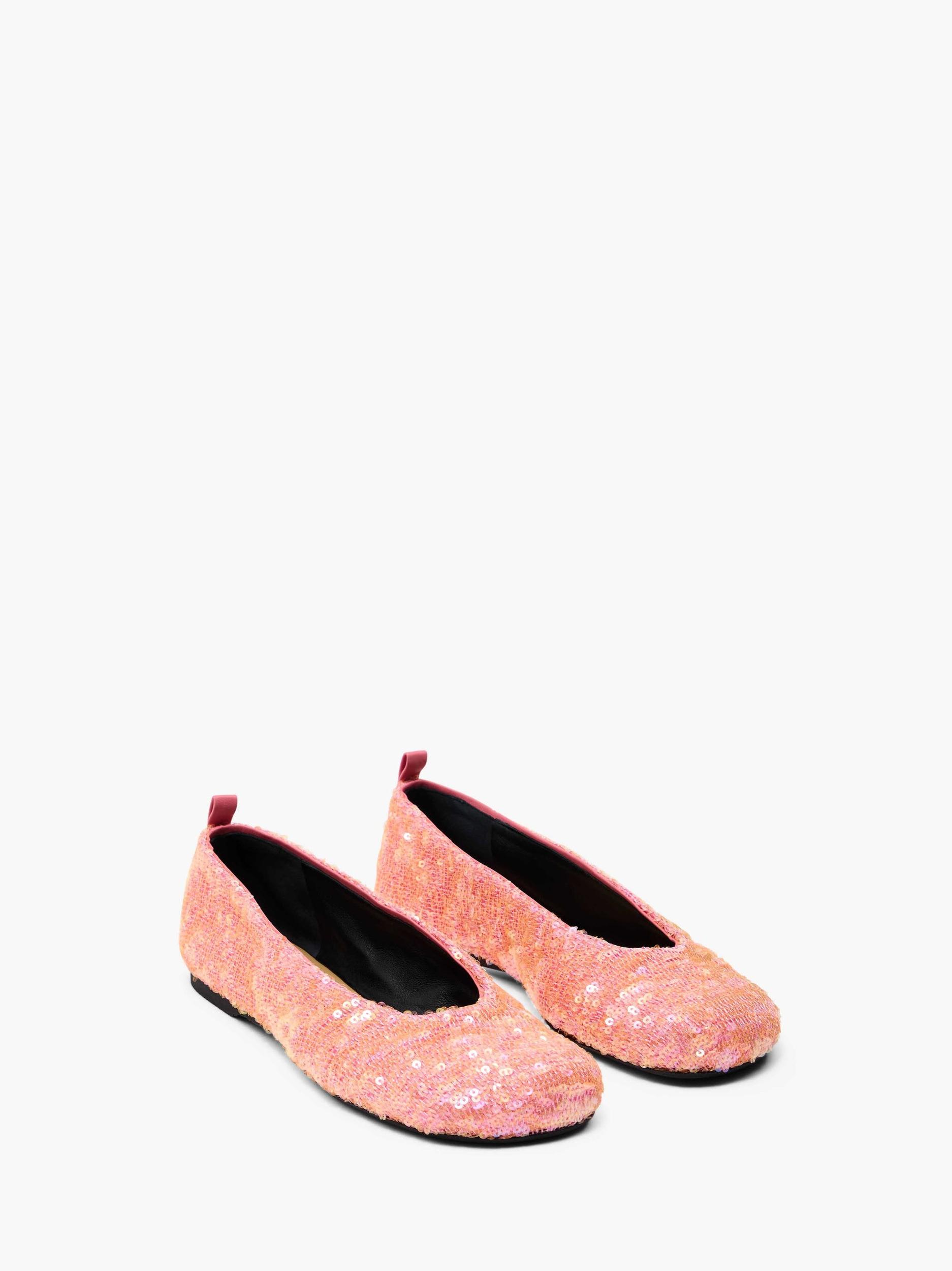 BALLERINAS WITH ALL-OVER SEQUIN Product Image