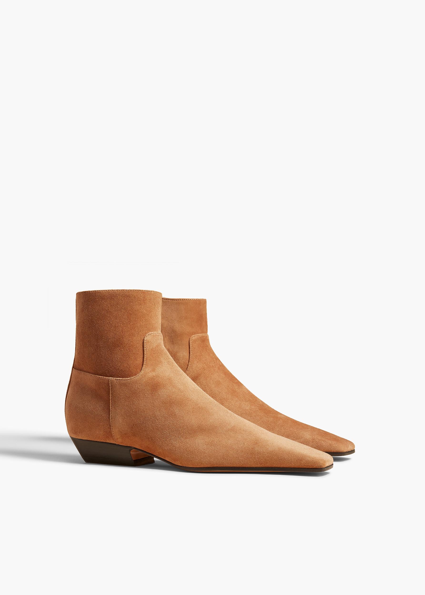 Marfa Ankle Boot in Camel Suede Product Image