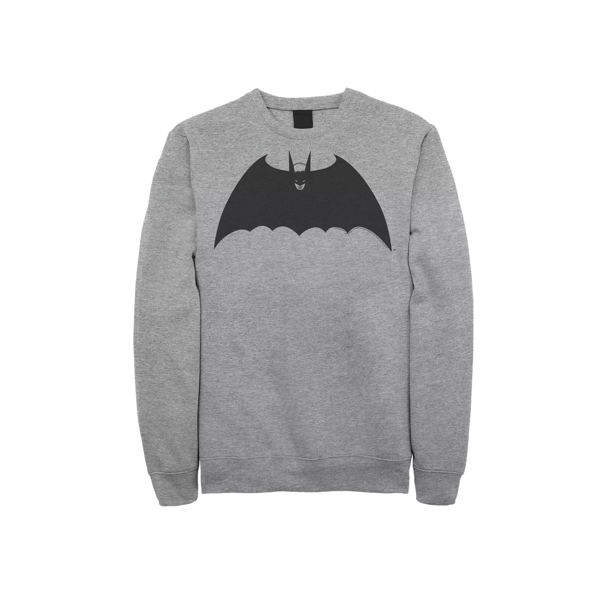 Men's DC Comics Batman Front Portrait Logo Sweatshirt,  Product Image