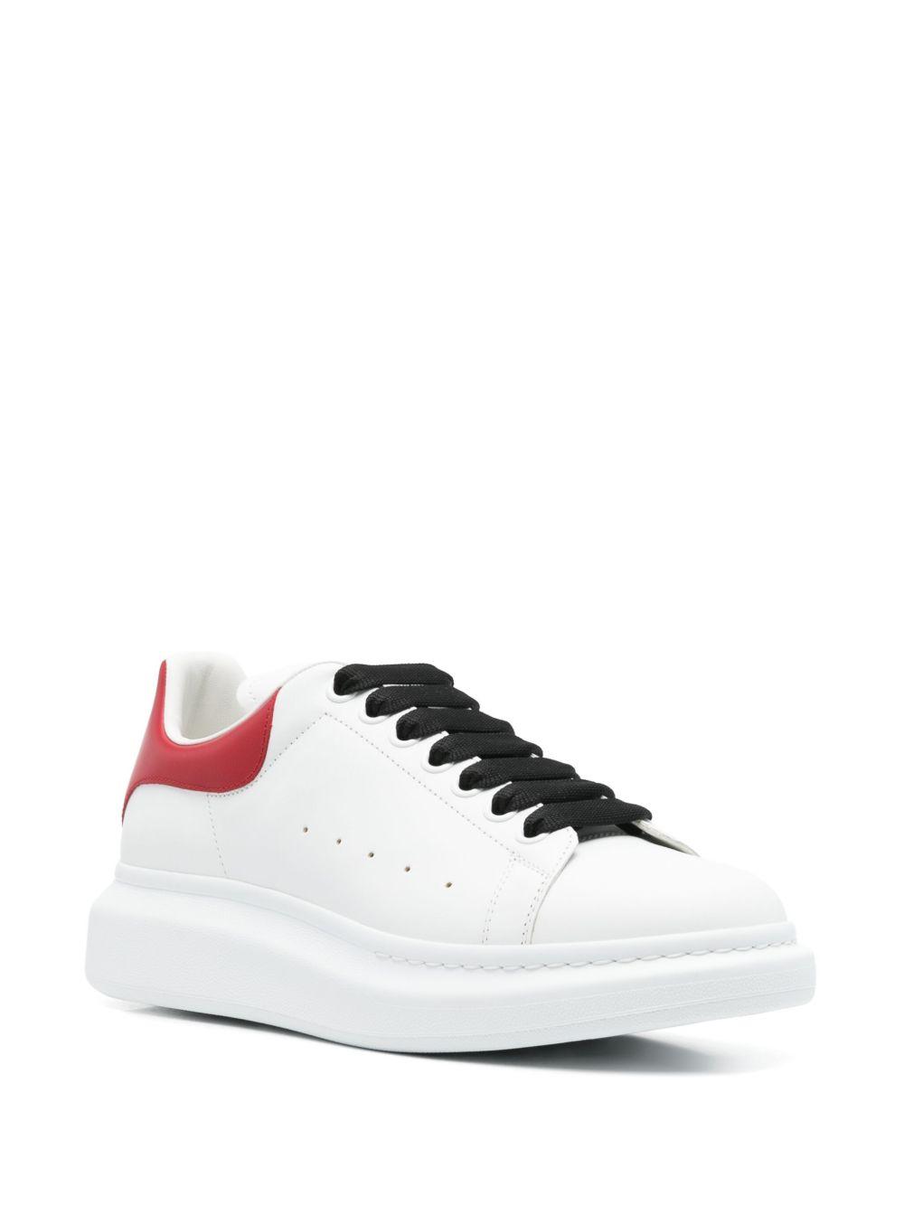 Oversize leather sneakers  Product Image