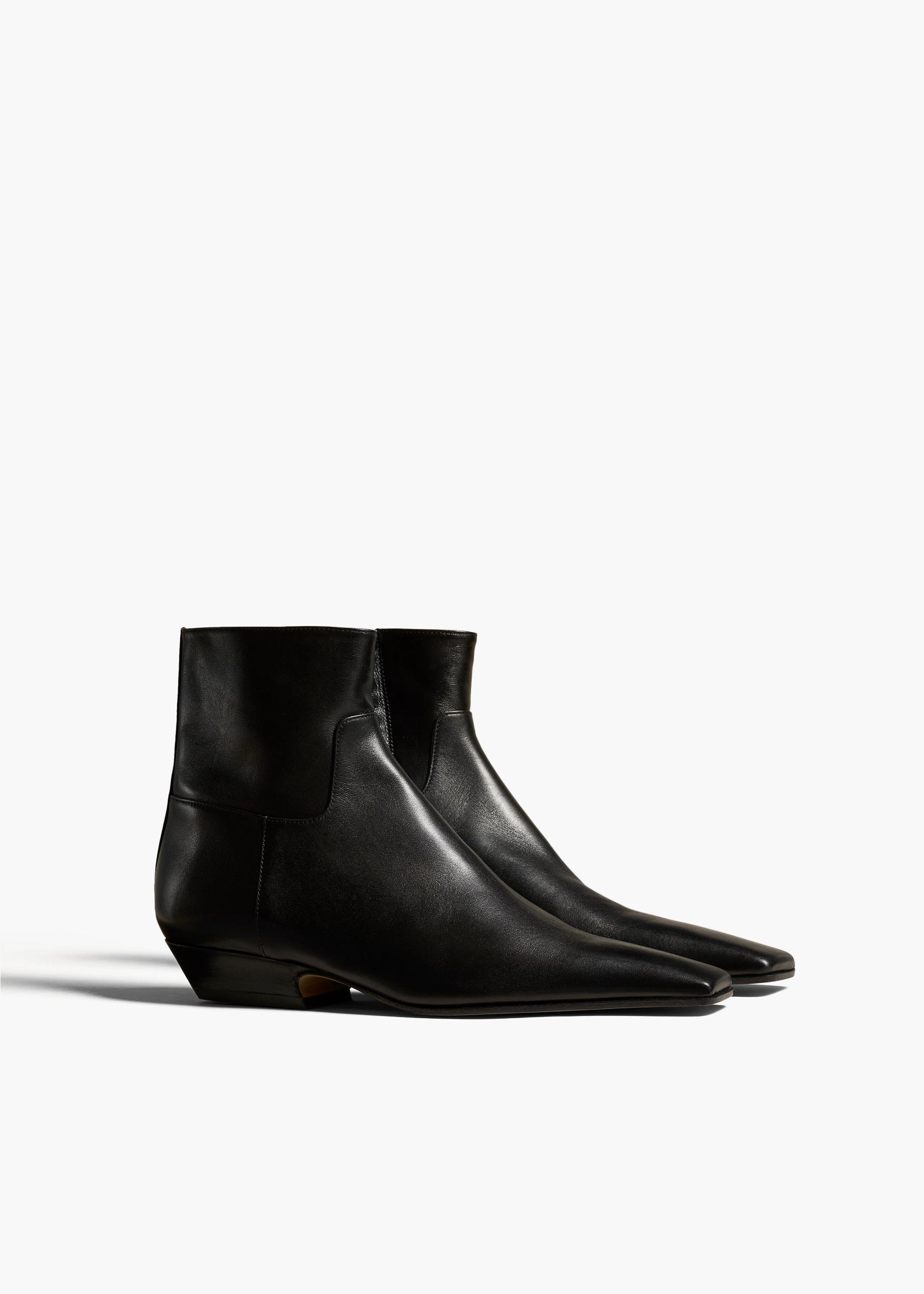 Marfa Ankle Boot in Black Leather Product Image