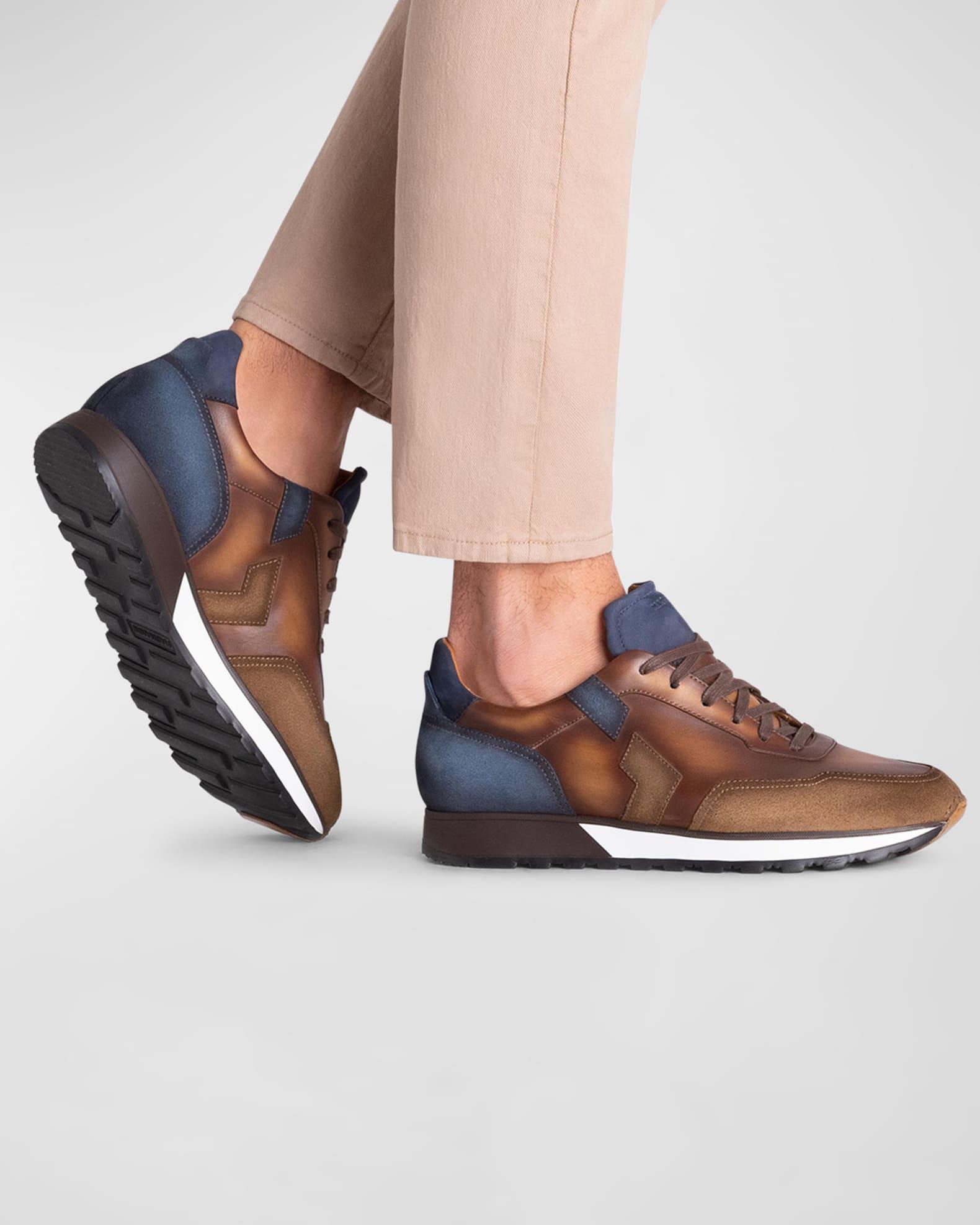 Men's Aero Hand-Painted Runner Sneakers Product Image