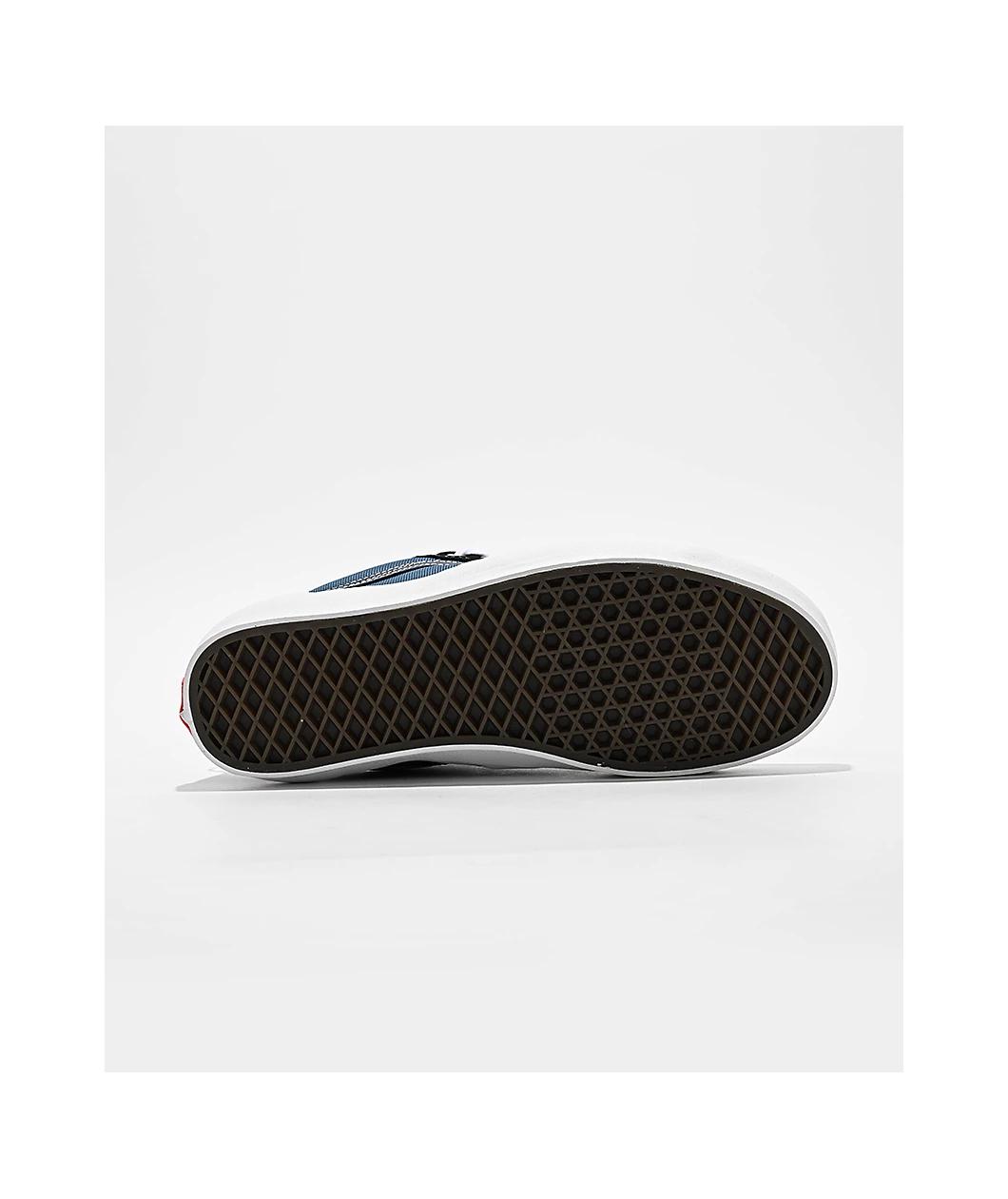 Vans Old Skool 36+ Black & Stv Navy Skate Shoes Product Image