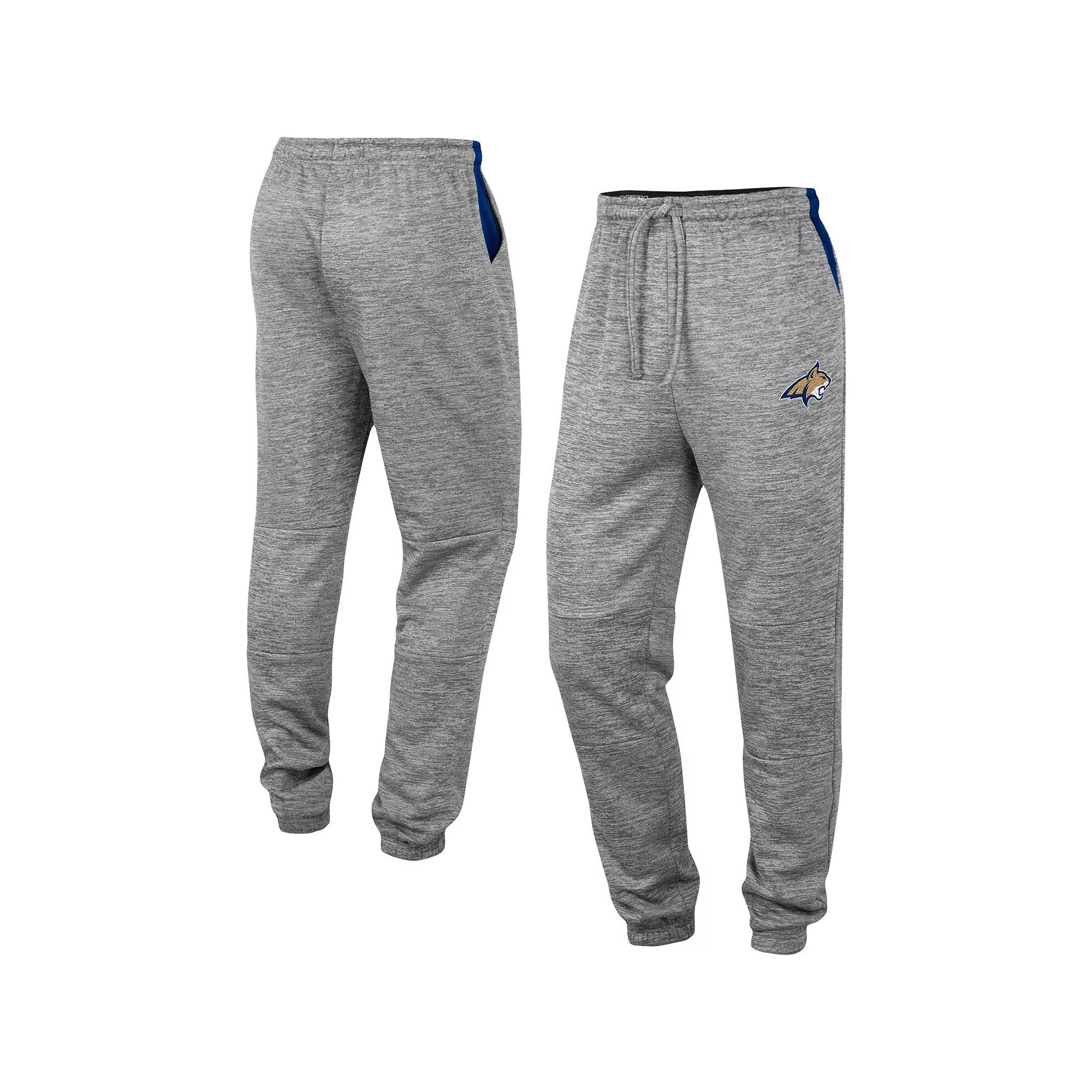 Men's Colosseum Gray Montana State Bobcats Worlds to Conquer Sweatpants, Size: 2XL, Mts Grey Product Image