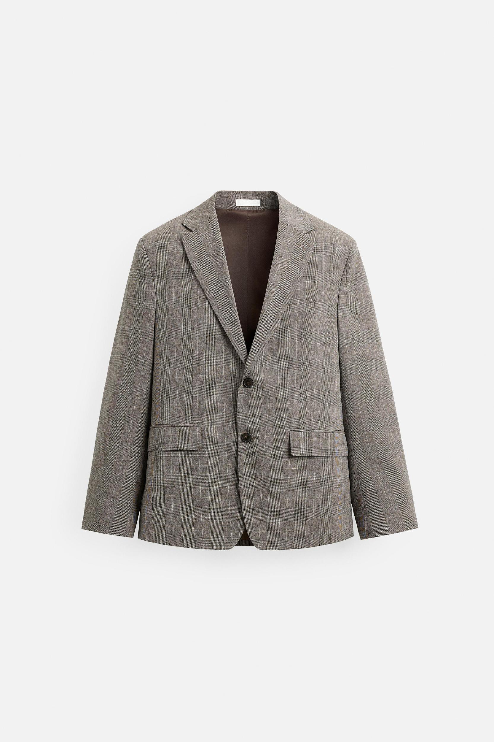 PLAID SUIT JACKET Product Image
