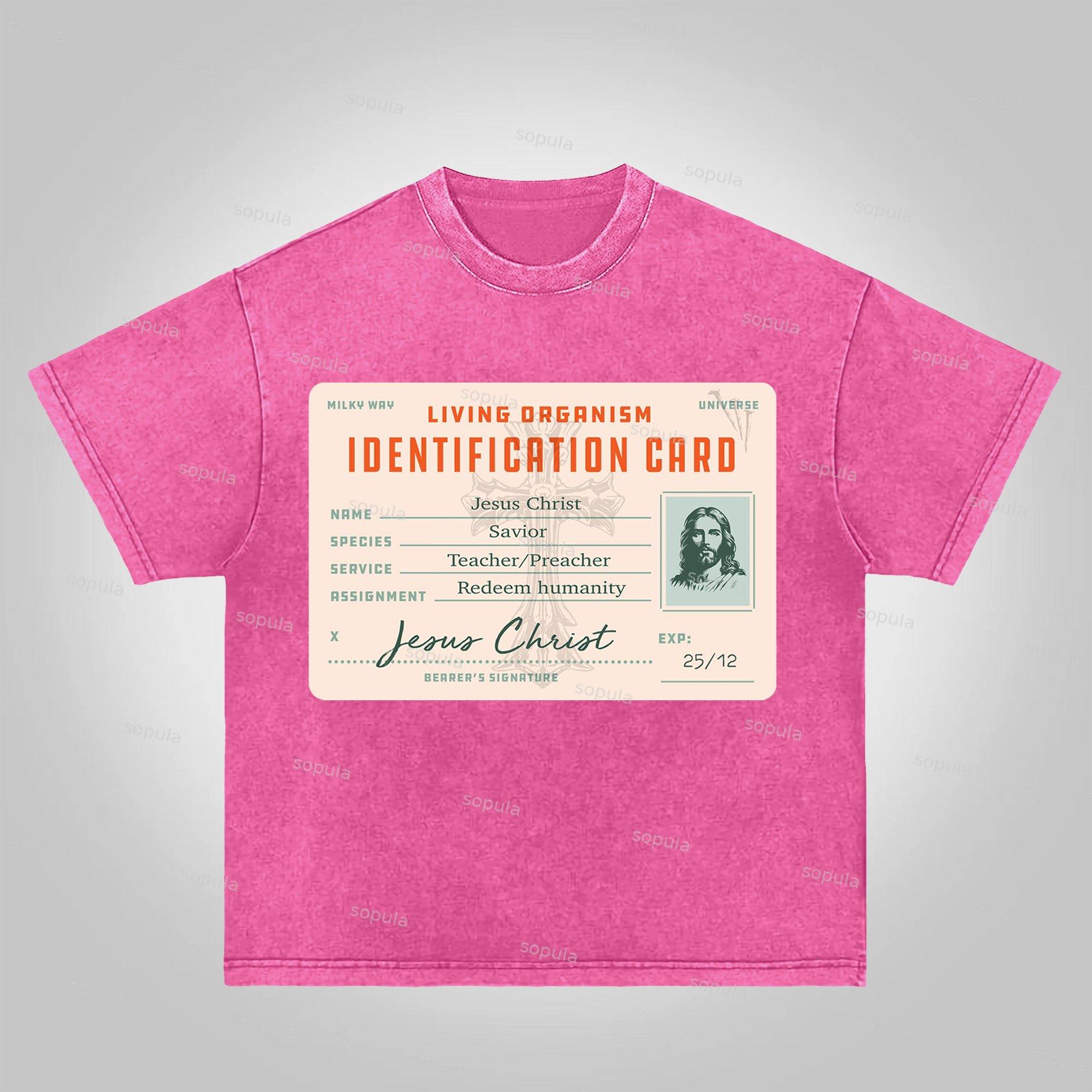 Sopula Don't Keep Jesus To Yourself Graphic Acid Washed T-shirt Product Image