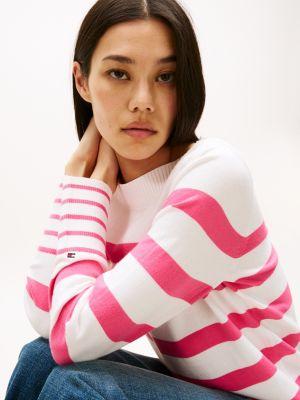 Stripe Boatneck Sweater Product Image