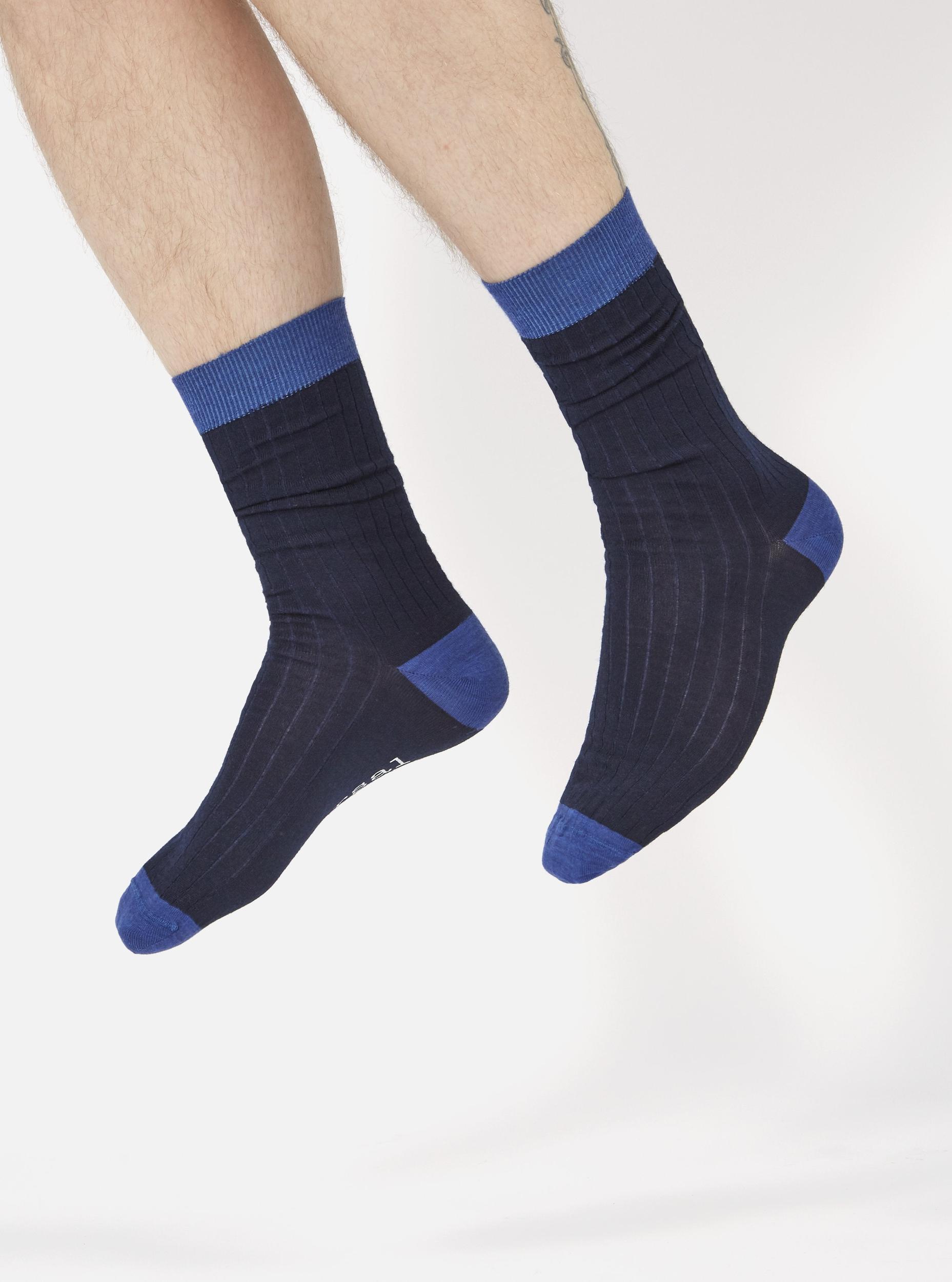 Navy Merino Merino Classic Sock Product Image