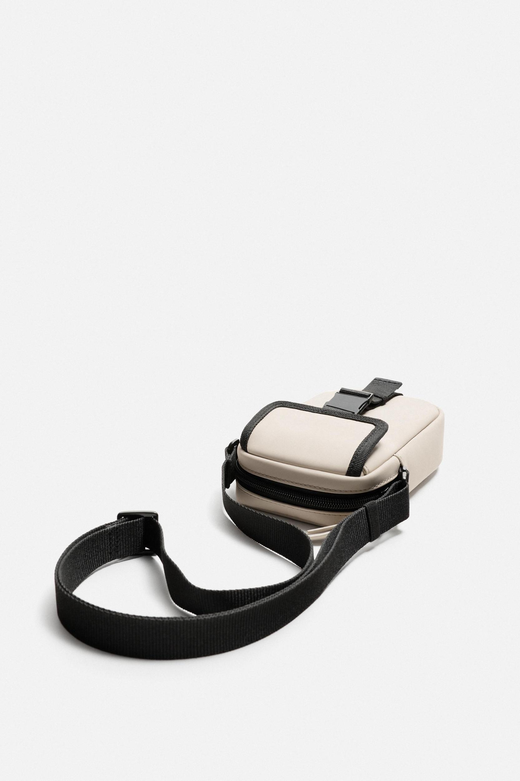 RUBBERIZED CROSSBODY BAG Product Image