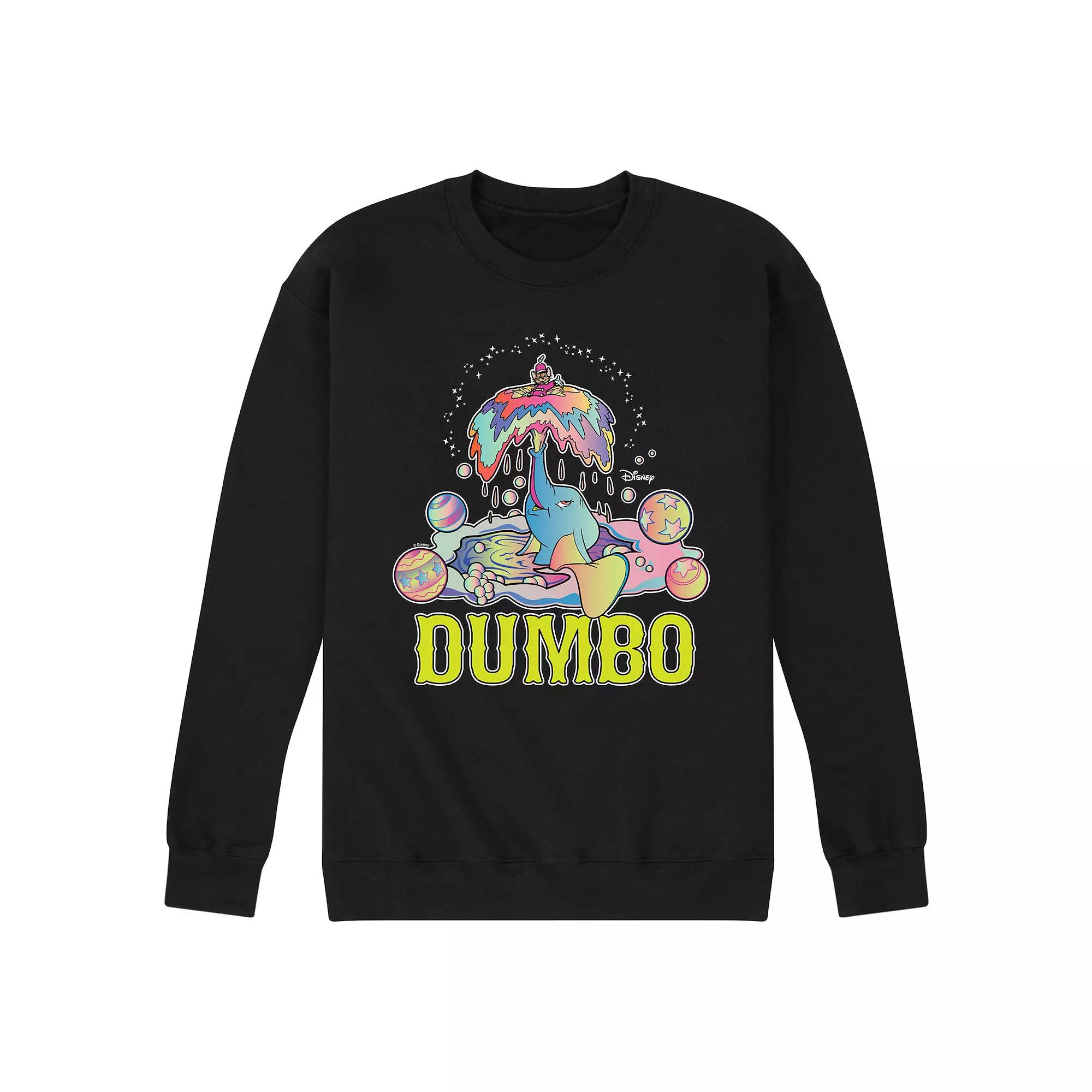 Disney's Dumbo Men's Psychedelic Fleece Sweatshirt,  Product Image