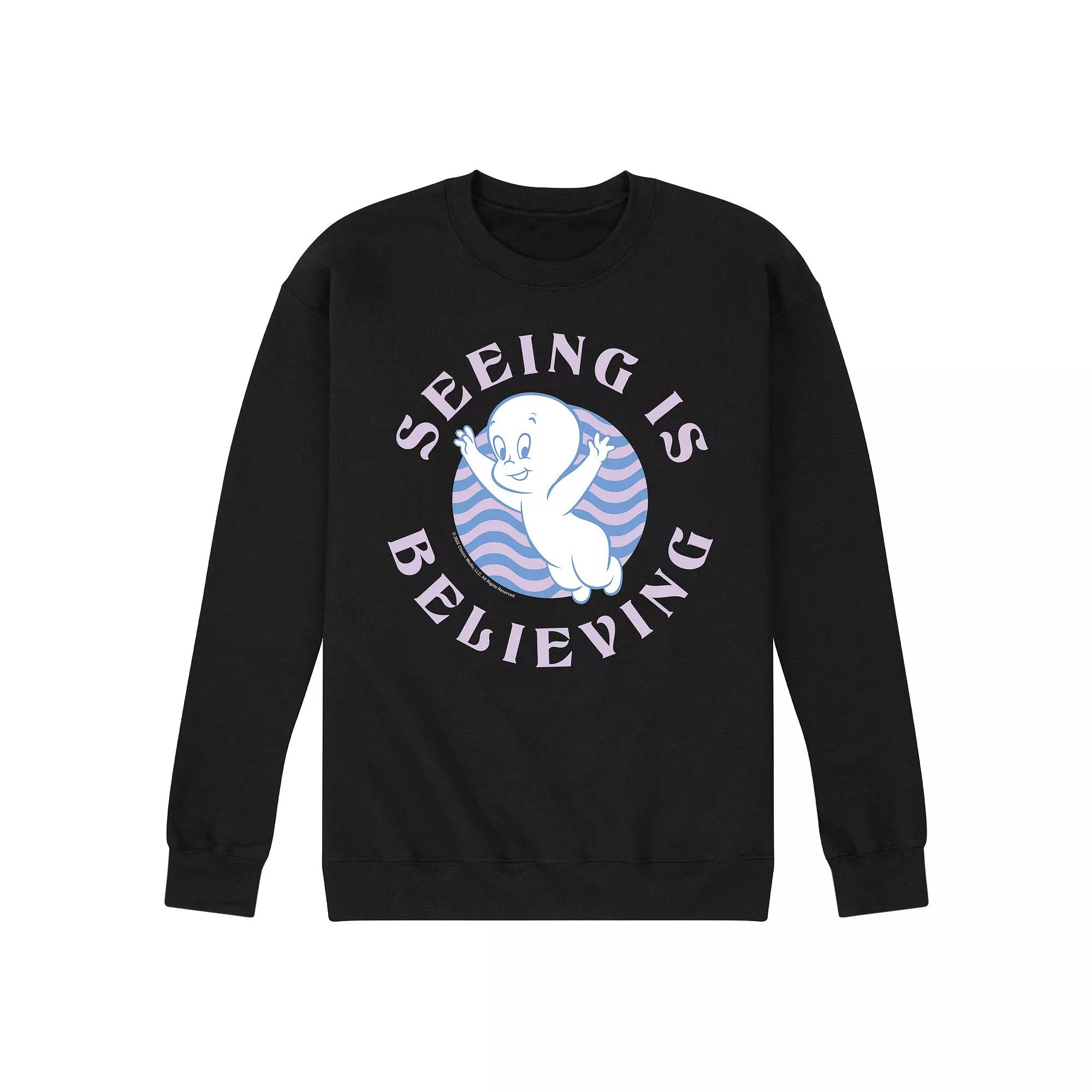 Men's Casper Seeing Is Believing Fleece Sweatshirt,  Product Image