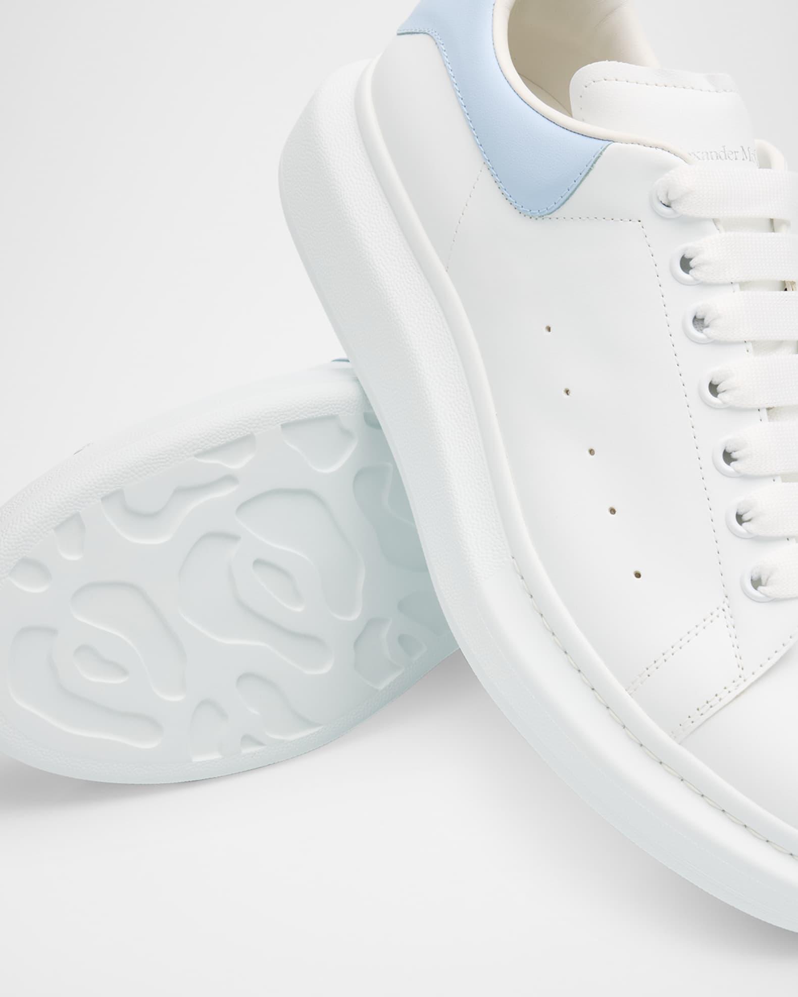 Men's Oversized Leather Low-Top Sneakers  Product Image