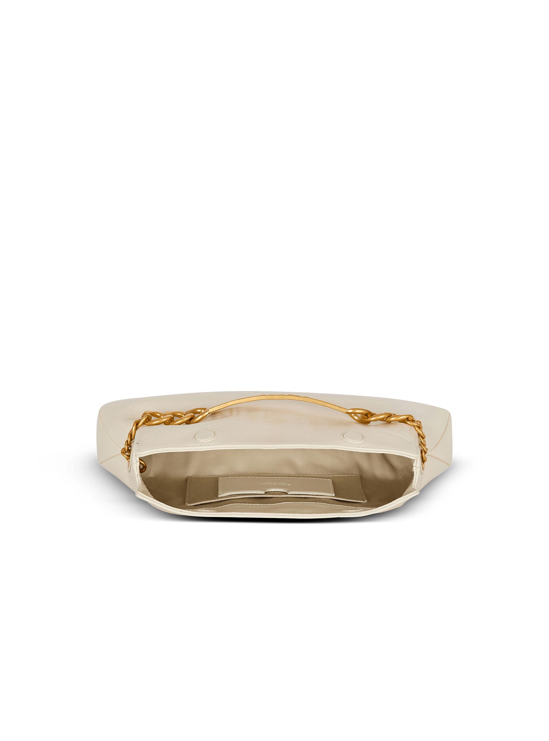 1945 Soft crinkled leather clutch Product Image