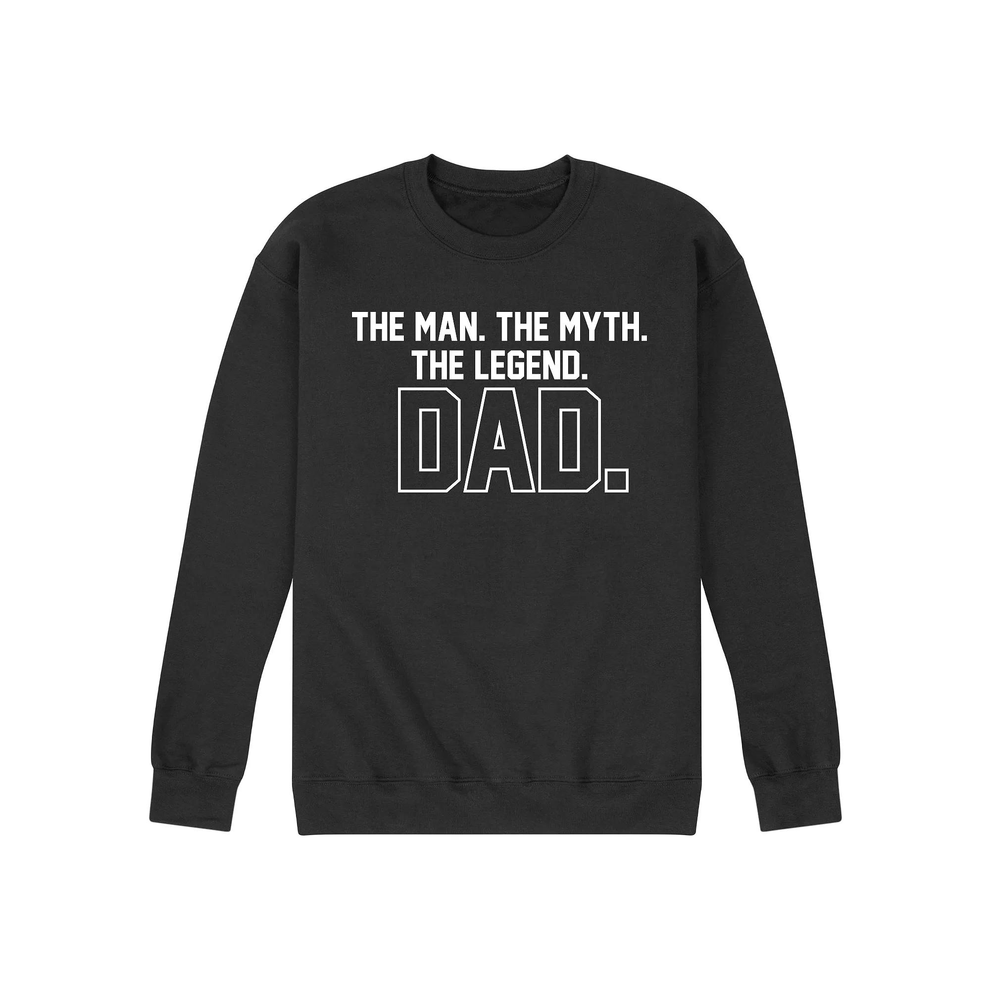 Men's The Legend Dad Fleece Sweatshirt,  Product Image