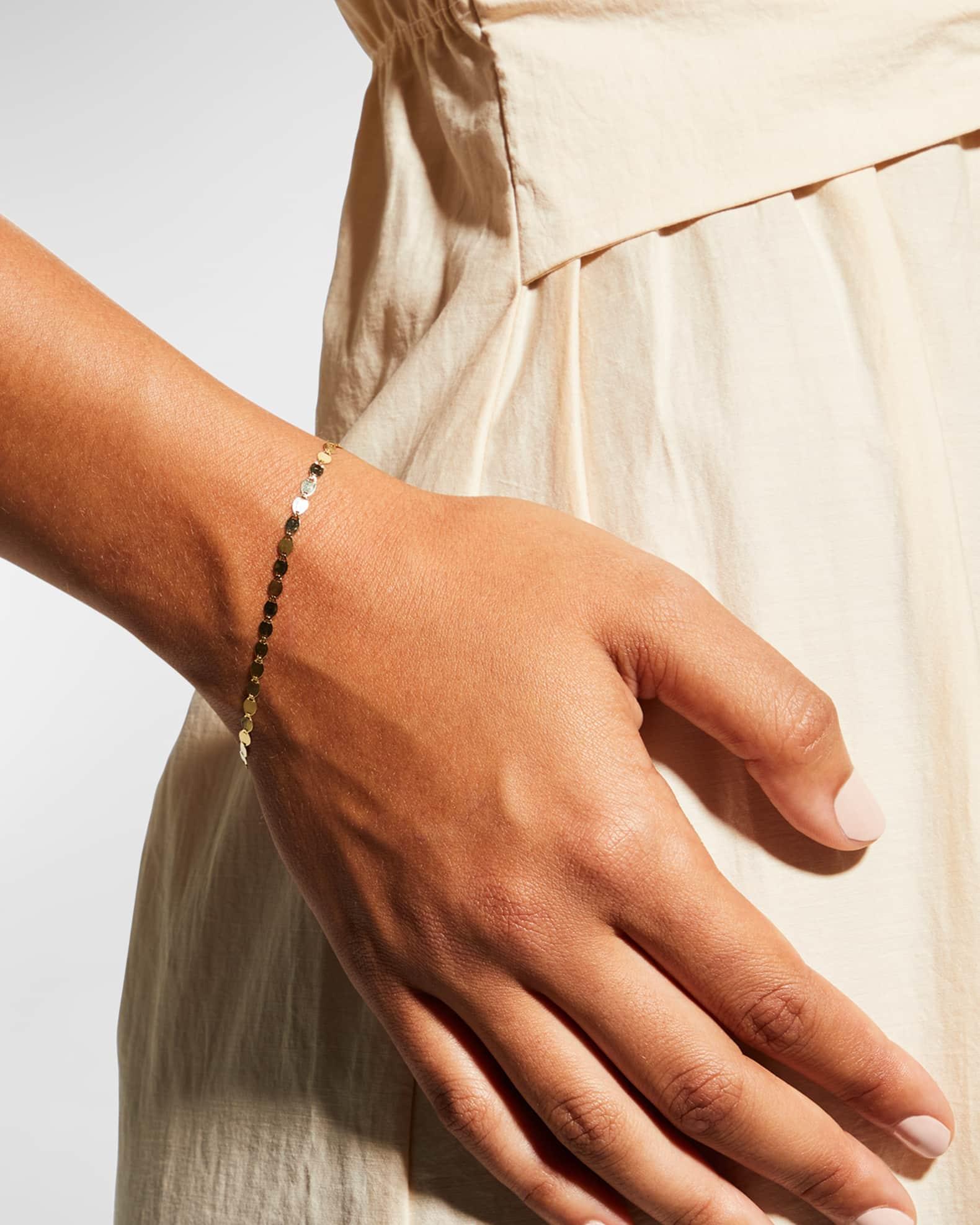 Womens 14K Yellow Gold Nude Chain Bracelet Product Image