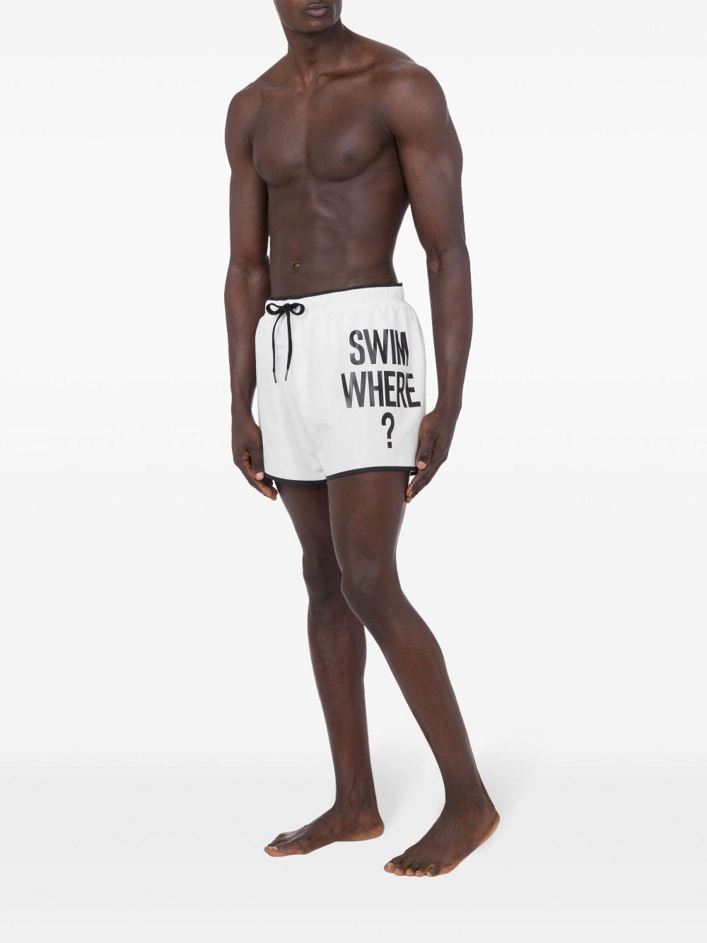 logo-print swim shorts Product Image