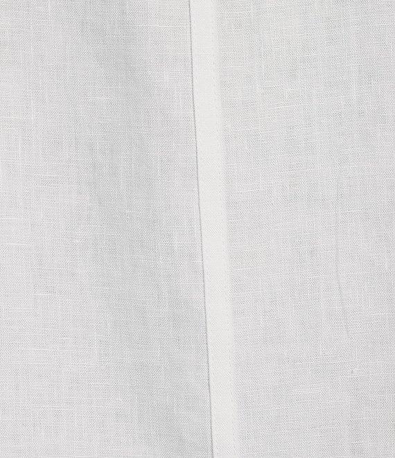 Tommy Bahama Coastalina Solid Linen Plain Weave V-Neck Sleeveless Tassel Tie Tank Product Image