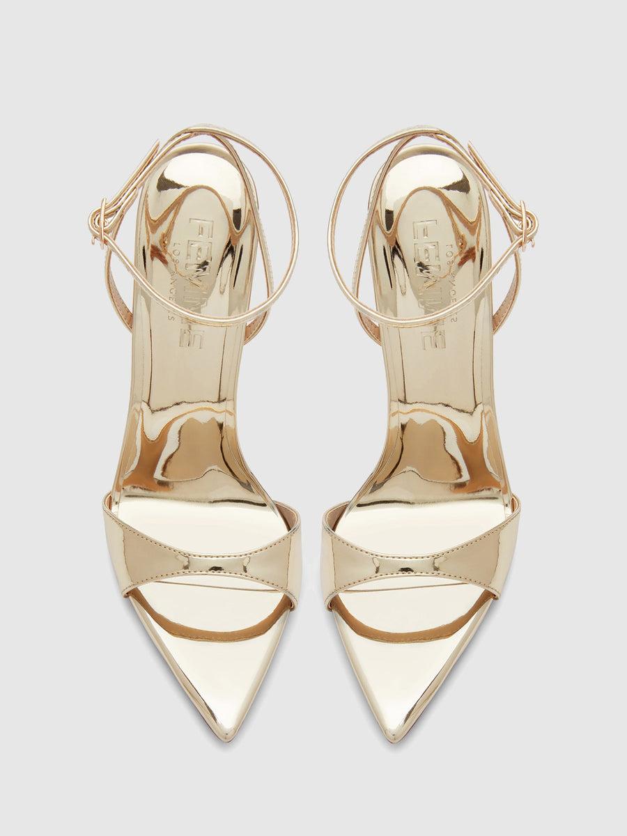 GG Heel - Mirrored Gold Product Image