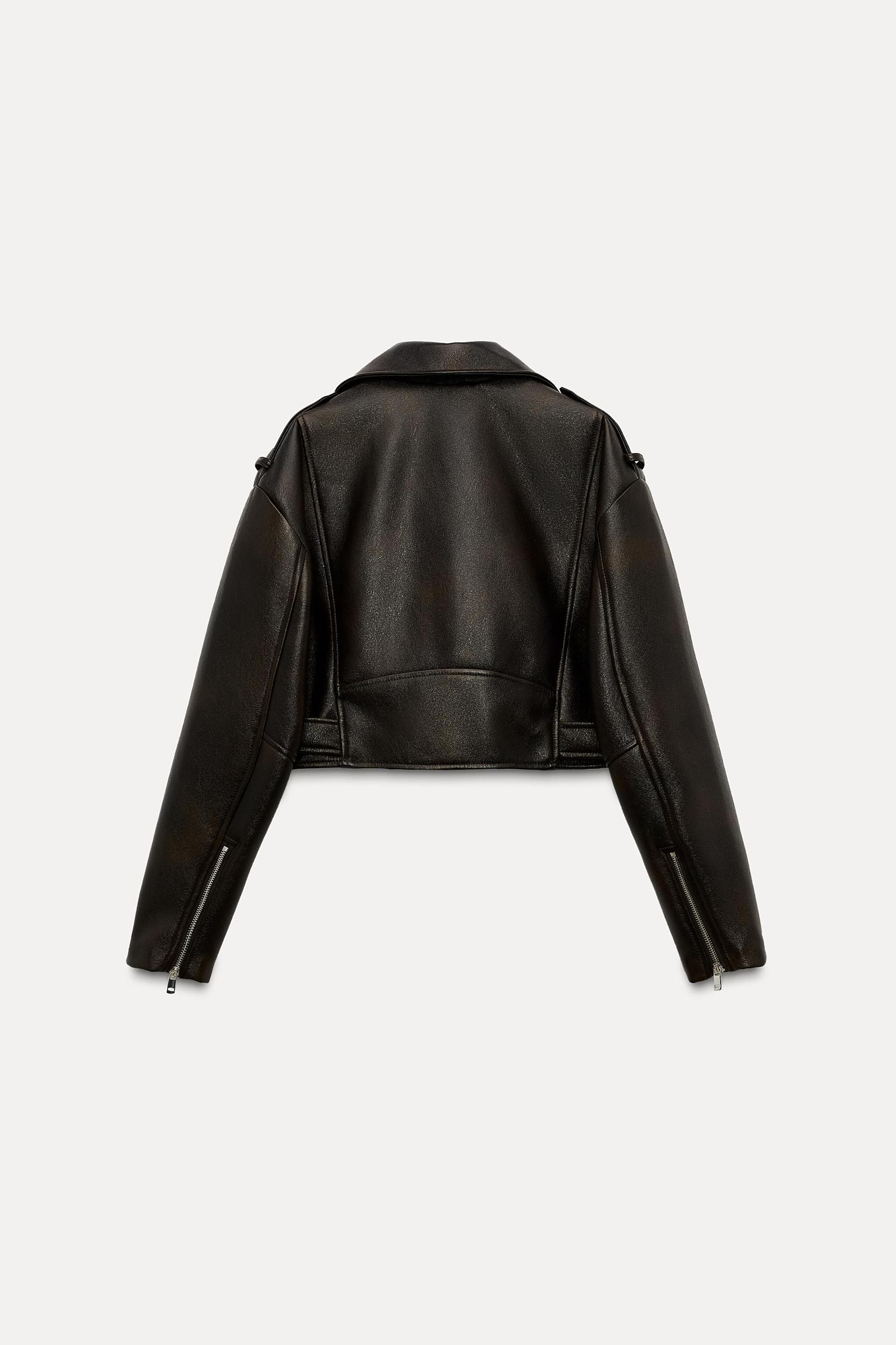 SHINY BIKER JACKET Product Image