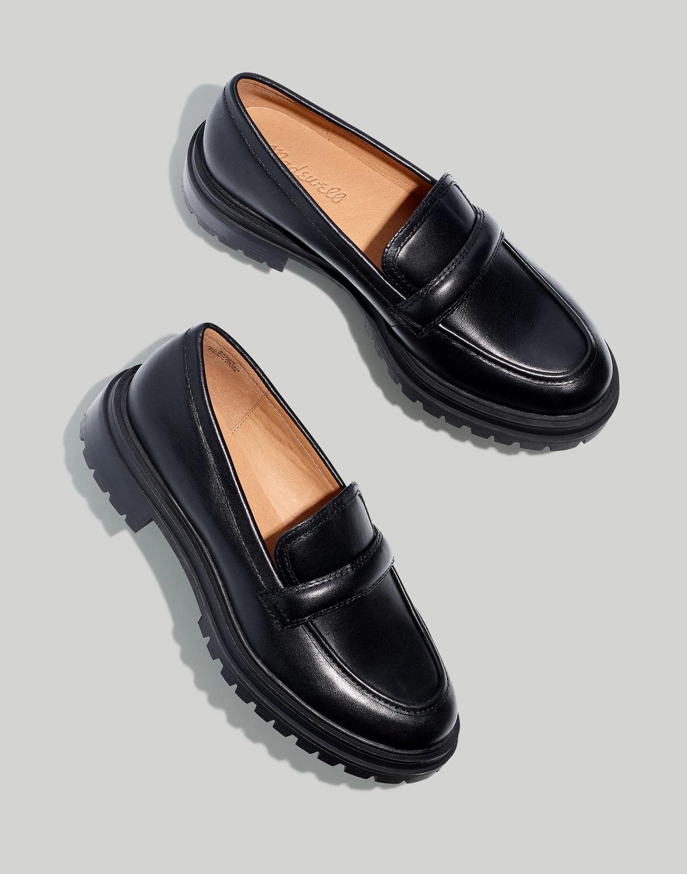 The Bradley Lugsole Loafer in Leather Product Image