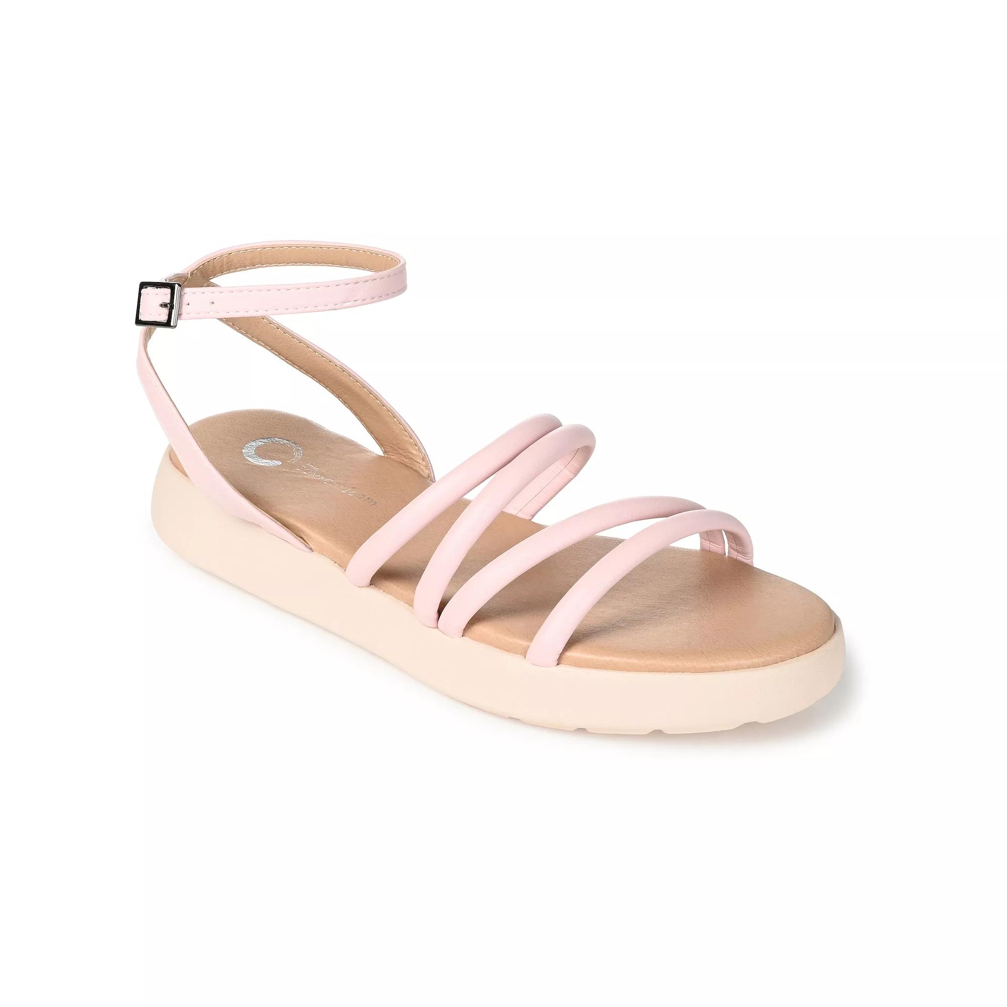 Journee Palomma Women's Strappy Sandals,  Product Image