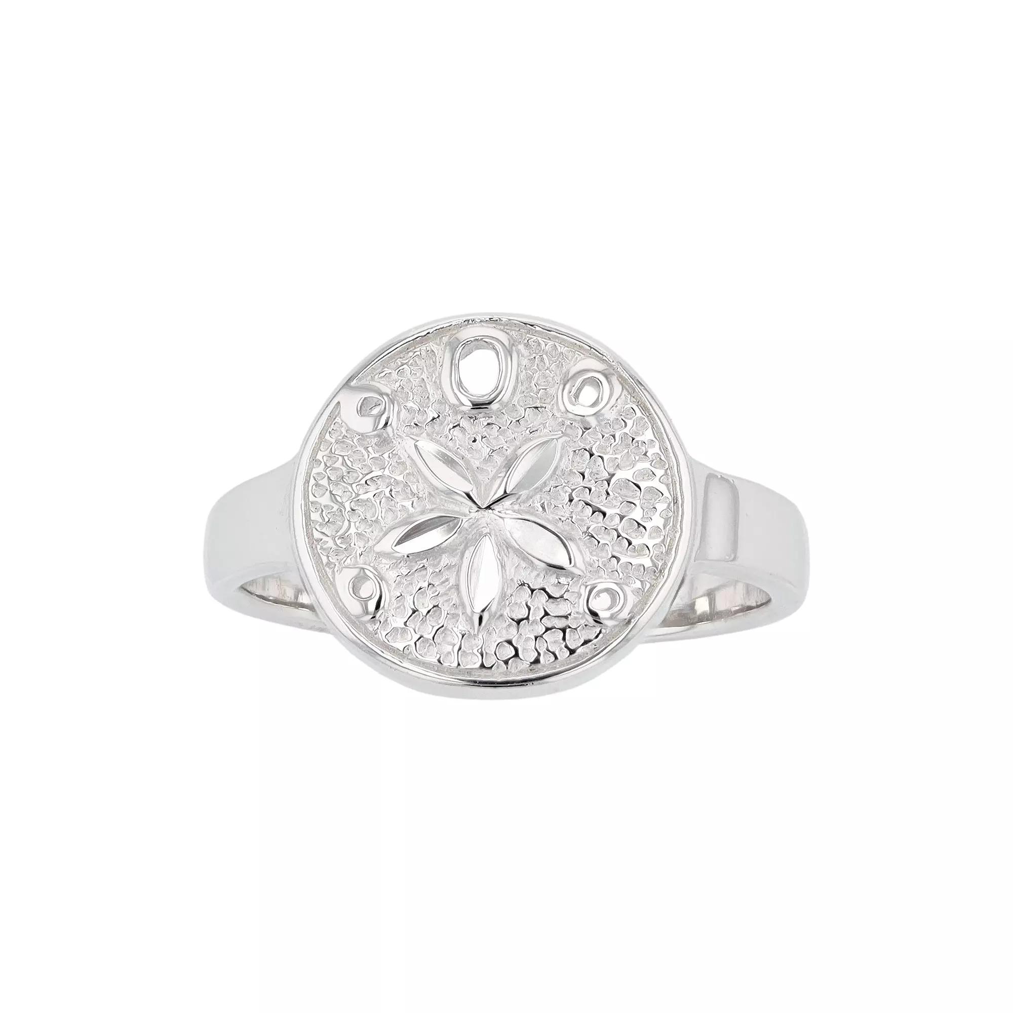 Sterling Silver Sea Life Ring, Women's, Size: 7 Product Image