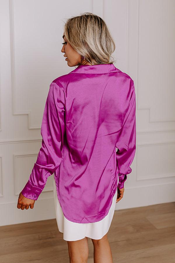 Secret Admirer Satin Top Product Image