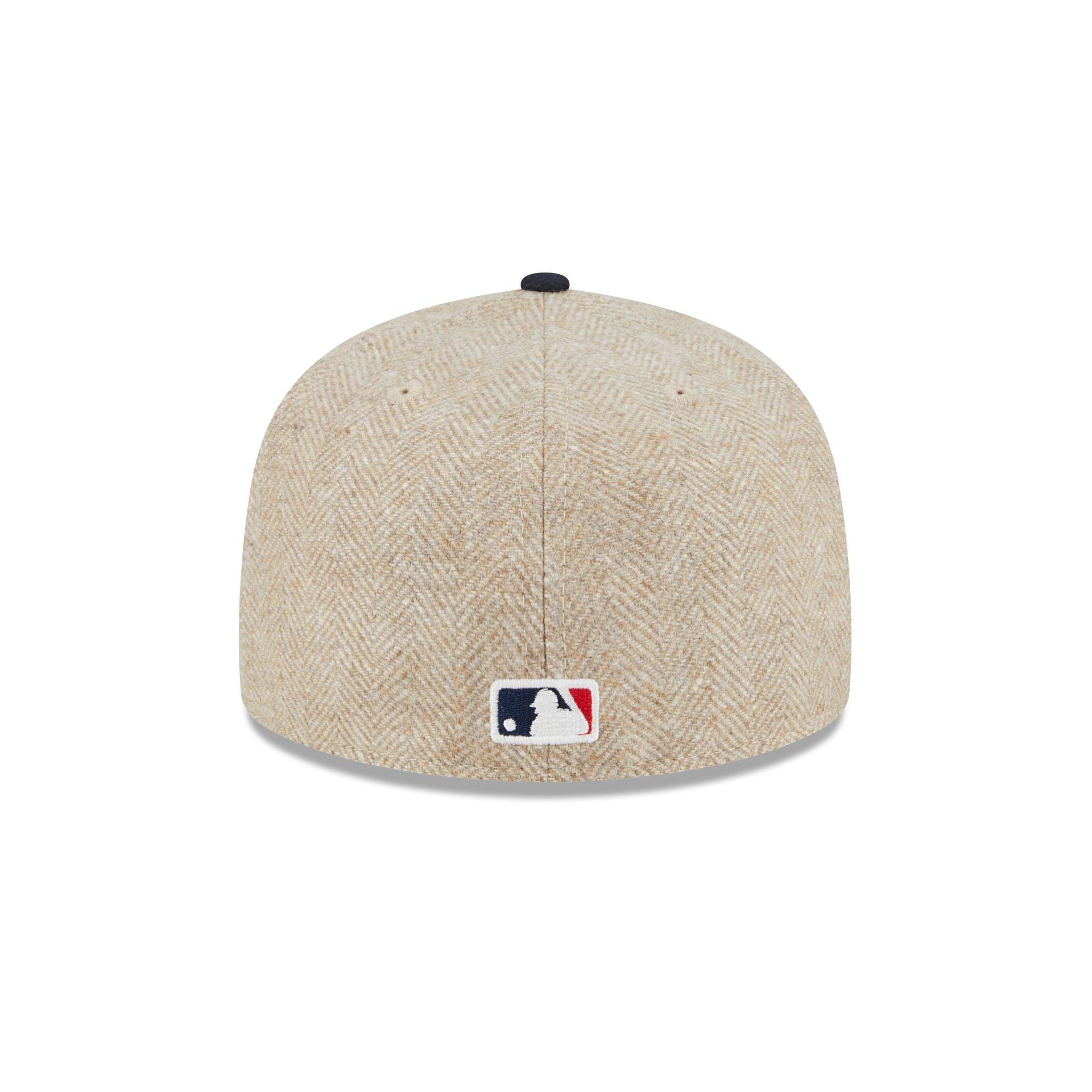 Boston Red Sox Herringbone Moon 59FIFTY Fitted Hat Male Product Image