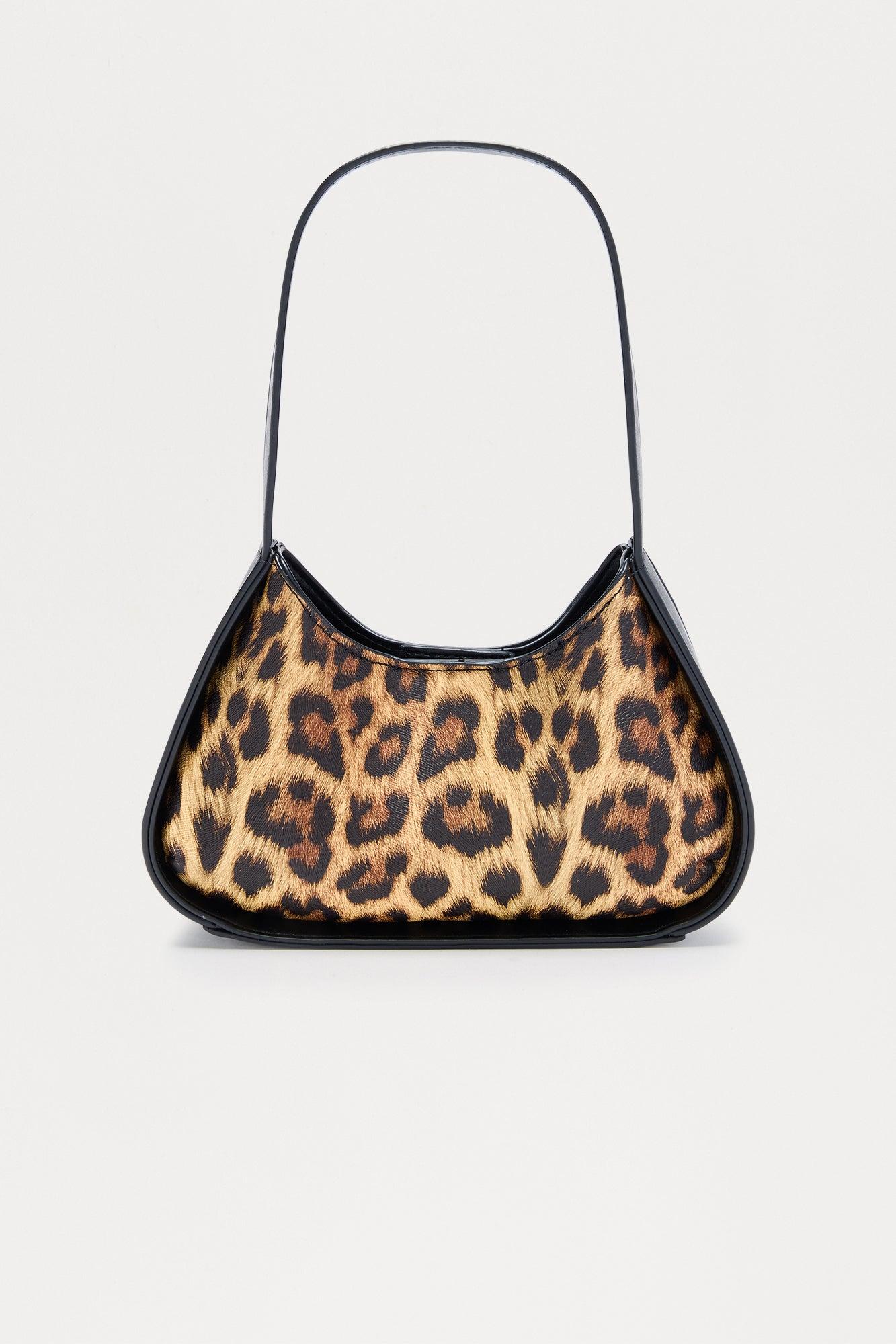Roam Free Animal Print Faux Leather Handbag - Brown/combo Female Product Image