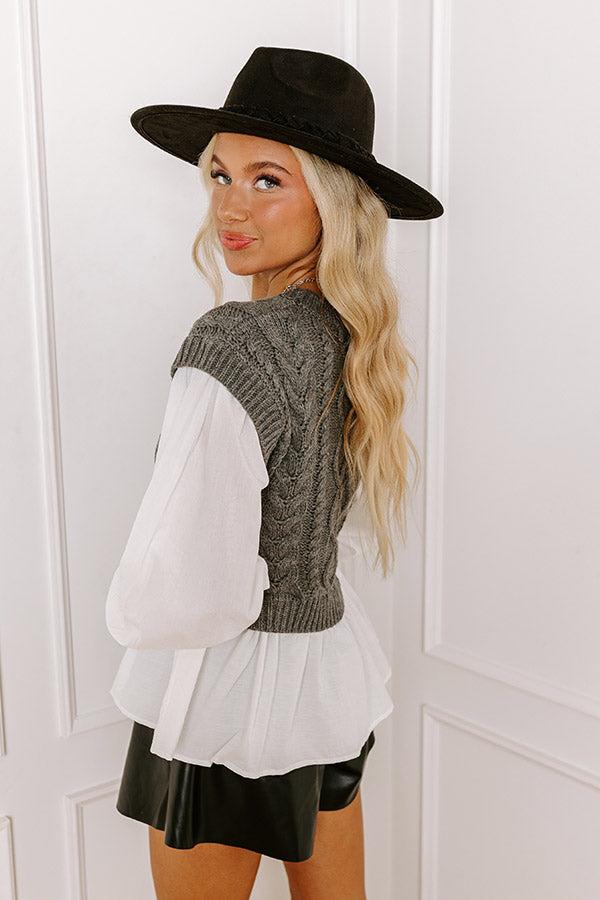 Cozy To The Touch Sweater Top Product Image