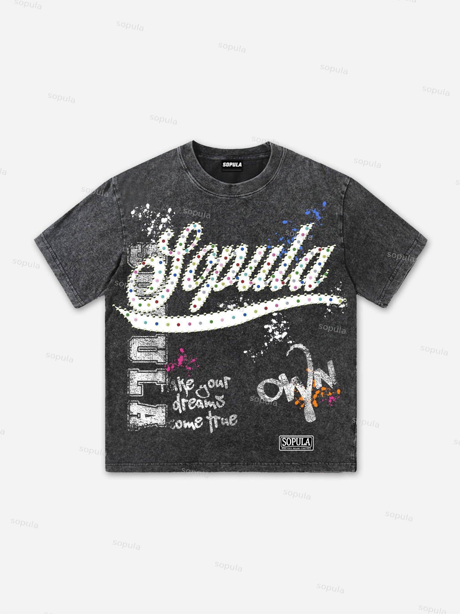 God's Eye Vintage Graphic Distressed Sleeveless Shirts Tank Top Product Image