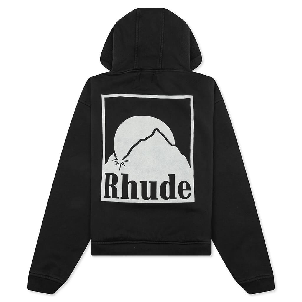 Moonlight Badge Hoodie - Vintage Black Male Product Image