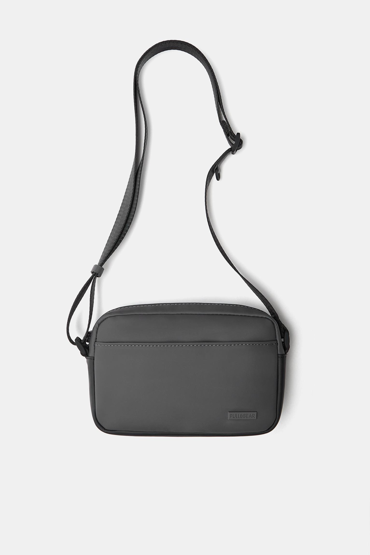 Rubberized crossbody bag Product Image