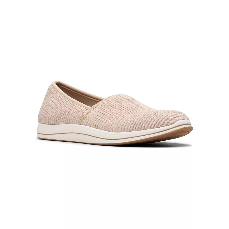 Clarks® Cloudsteppers Breeze Stretch Women's Slip-On Shoes, Size: 6.5, Brown Product Image