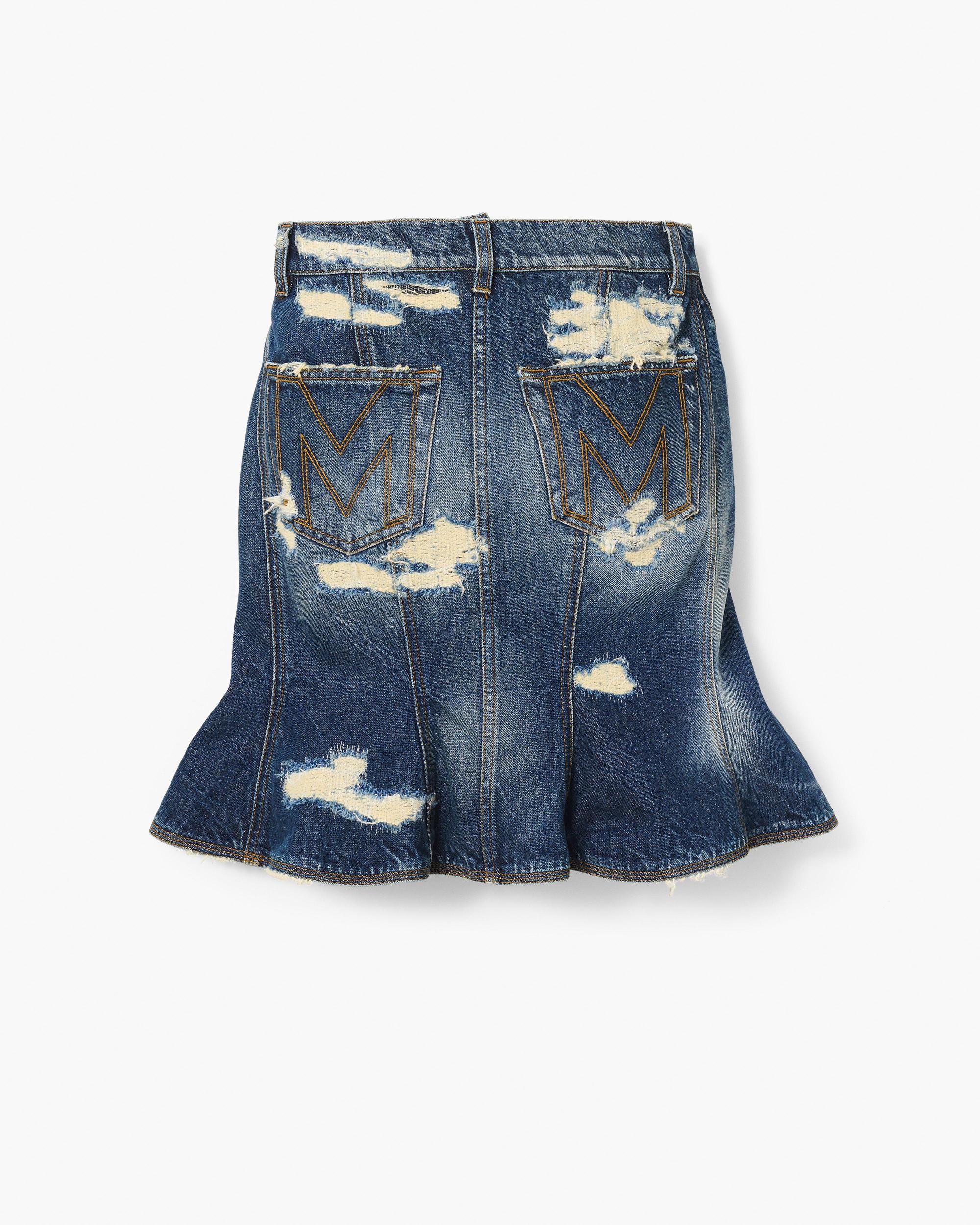 The Rip And Repair Fluted Mini Skirt Product Image