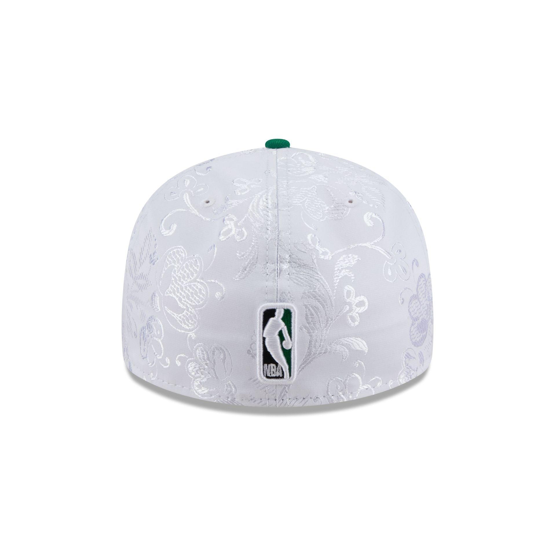 Boston Celtics Floral Shine Low Profile 59FIFTY Fitted Hat Male Product Image