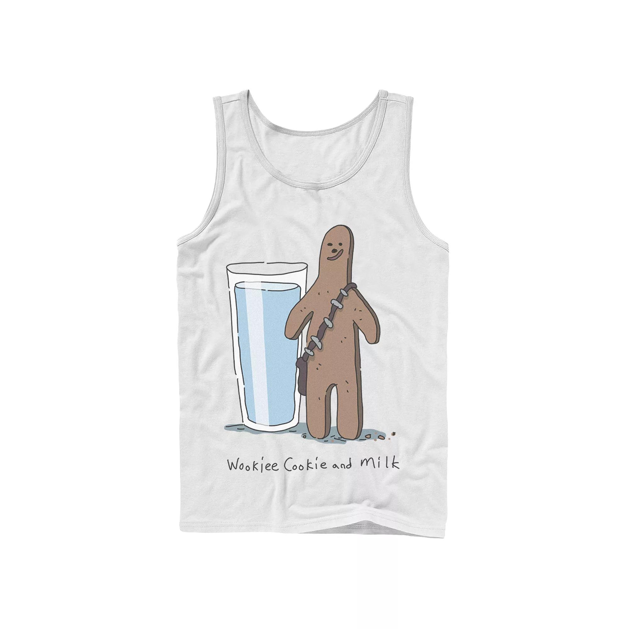 Men's Star Wars Chewbacca Wookiee Cookie And Milk Tank Top,  Product Image