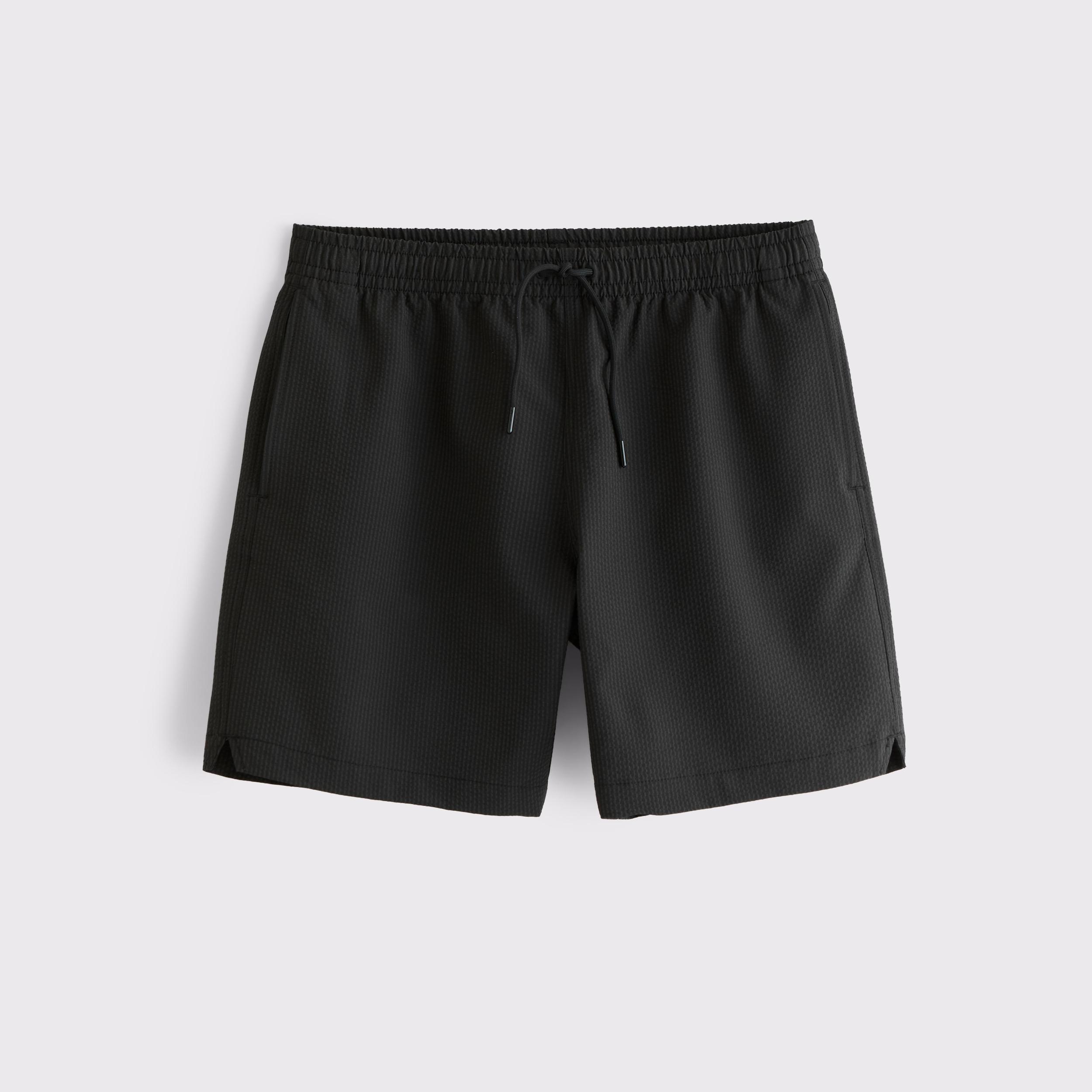 Pull-On Seersucker Swim Trunk Product Image