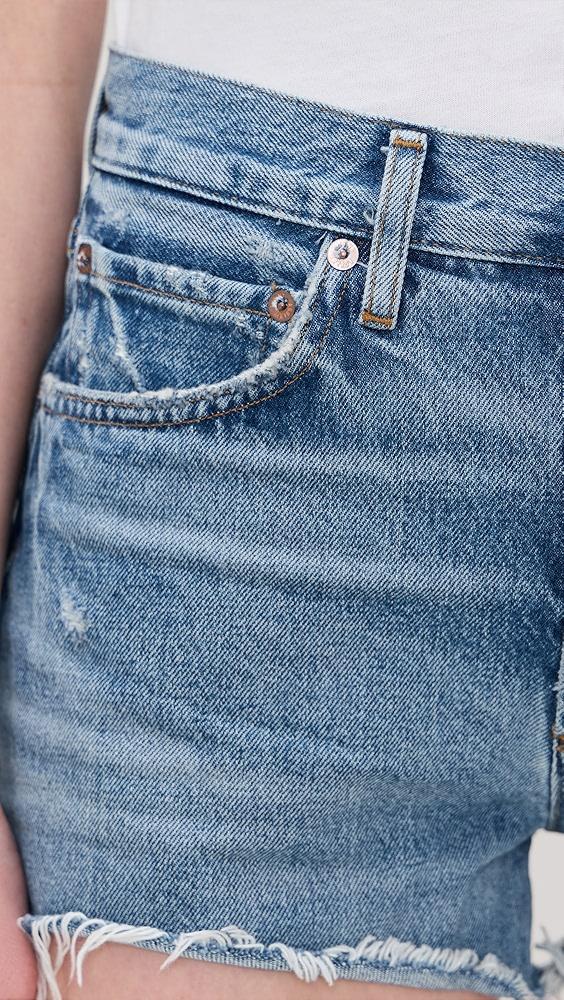 AGOLDE Parker Shorts: Vintage Cut Off | Shopbop Product Image