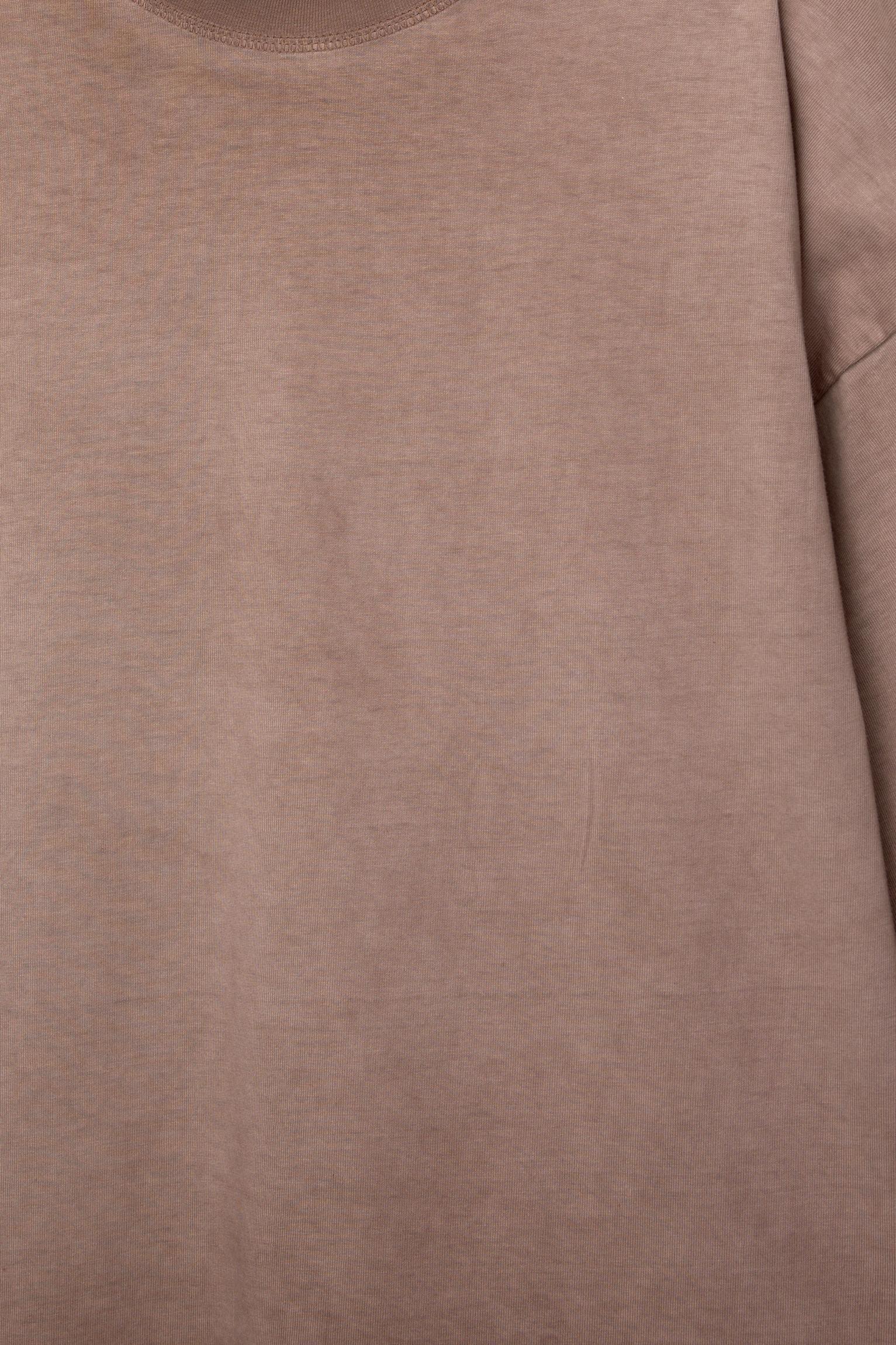 Washed effect boxy-fit T-shirt Product Image