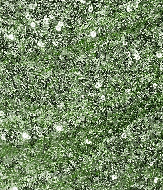 Honey and Rosie Strapless Sequin Shaped Corset Dress Product Image