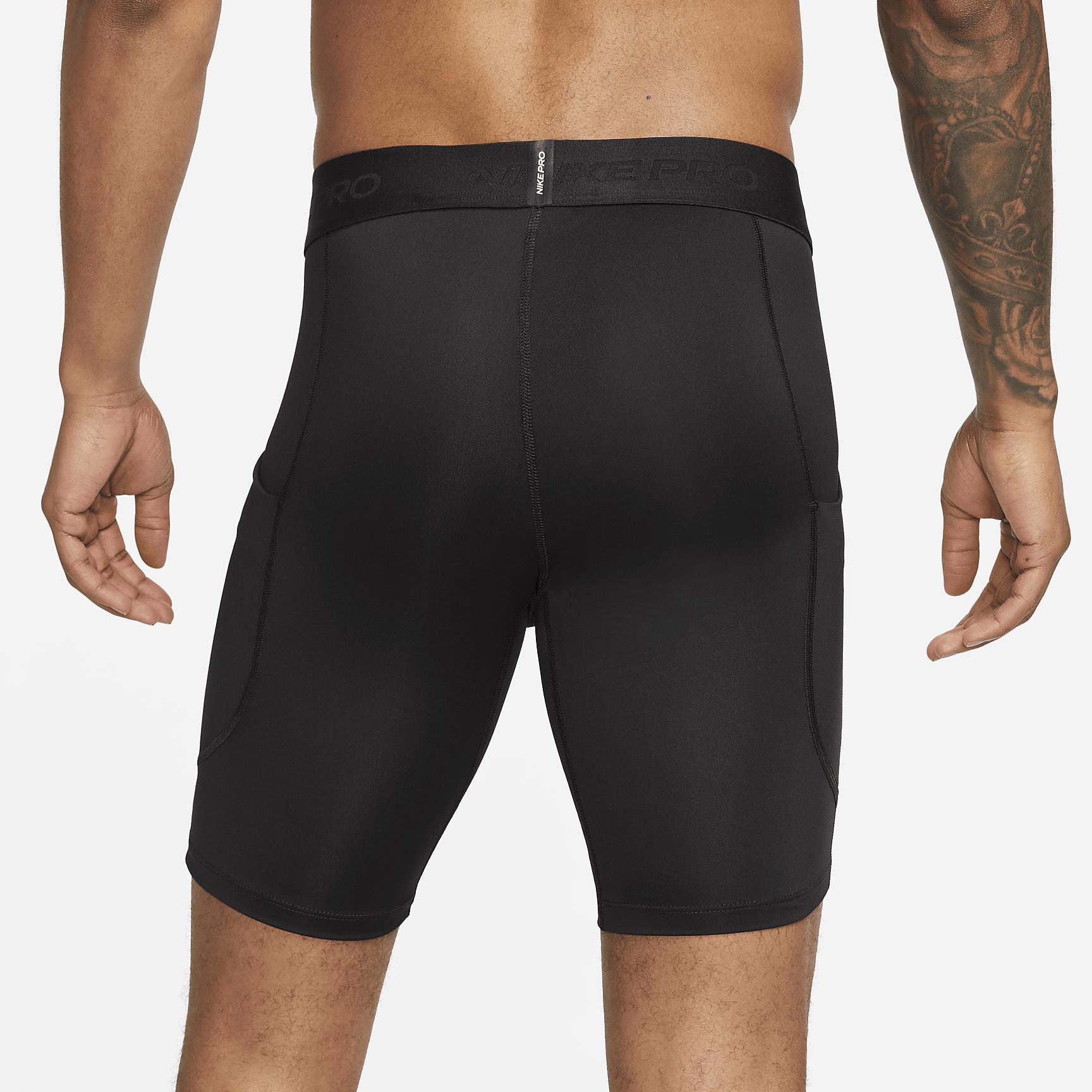 Mens Nike Pro Dri-FIT Fitness Long Shorts | FB7963-010 Product Image