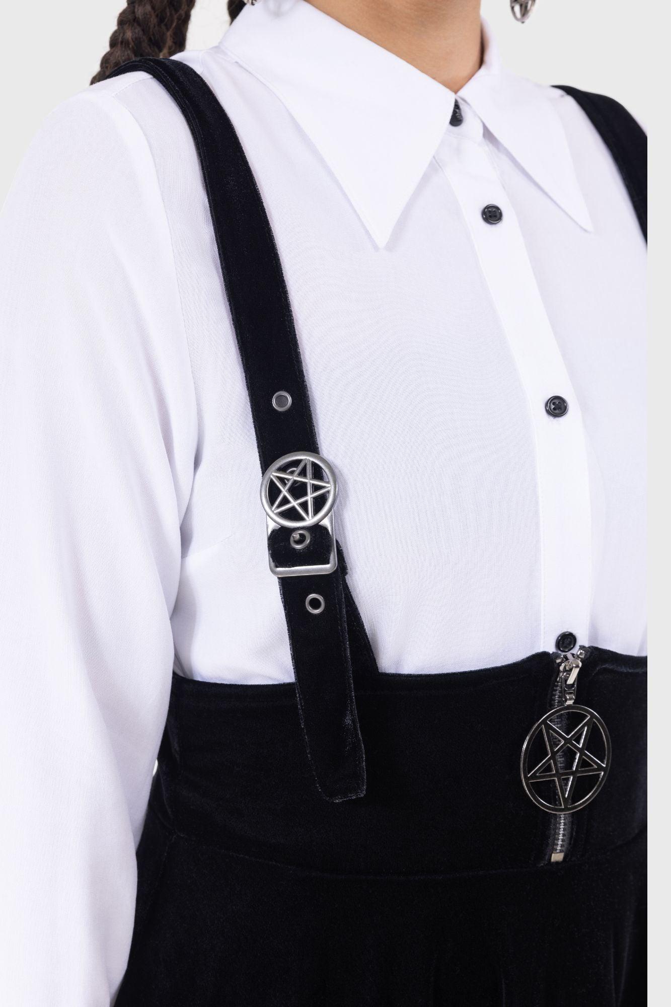 Vampfire Suspender Skirt Female Product Image