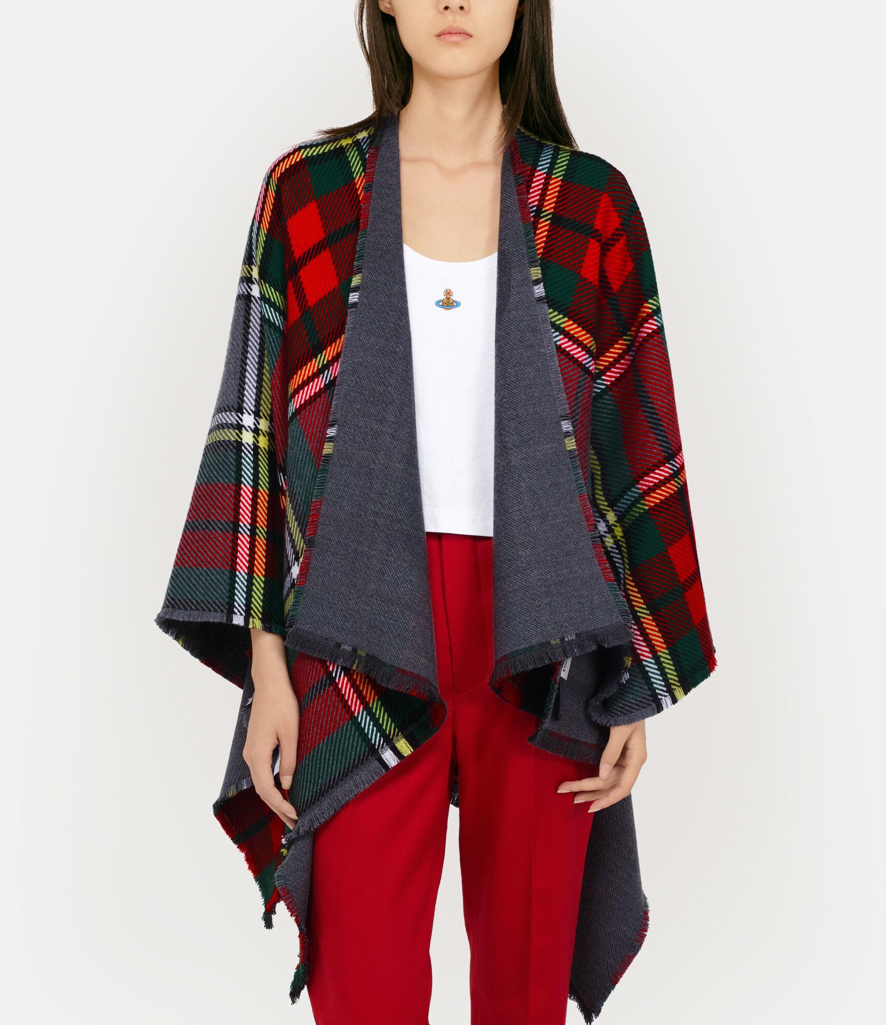 Tartan Poncho Product Image
