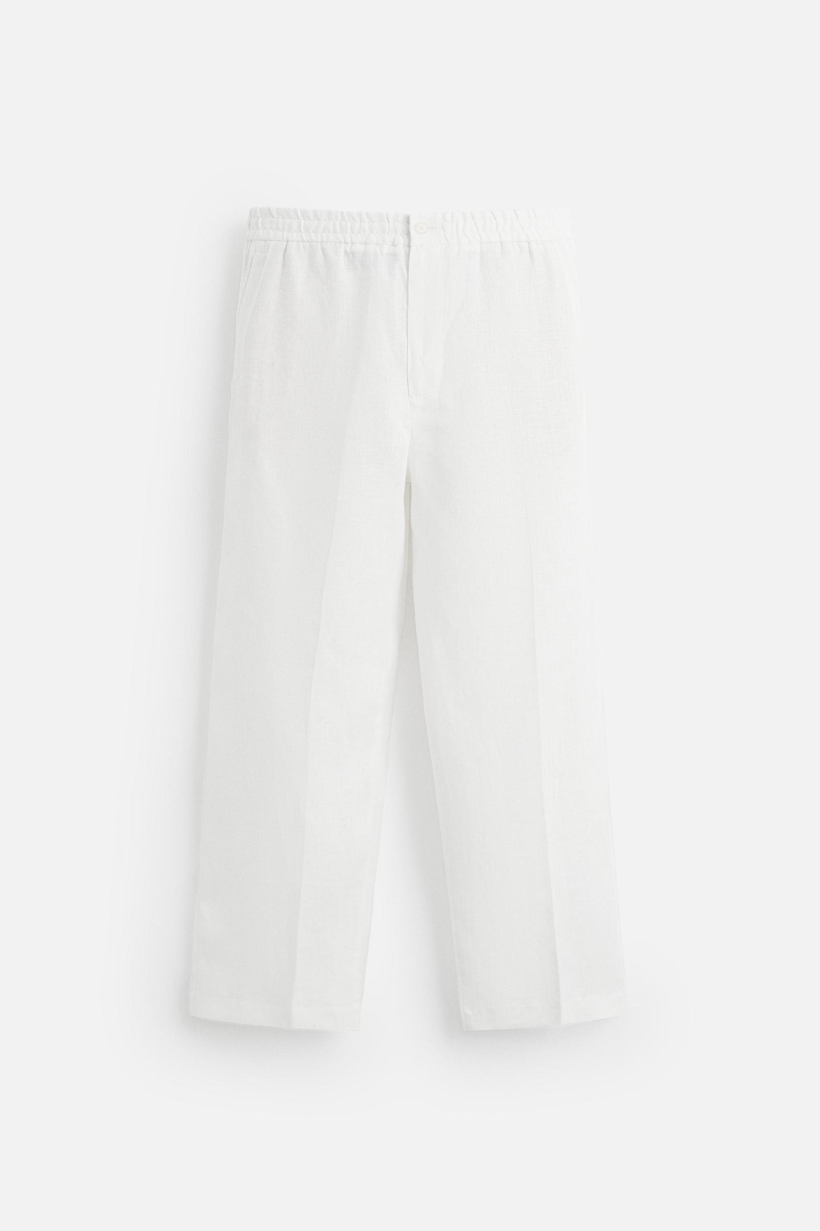 100% LINEN SUIT PANTS Product Image