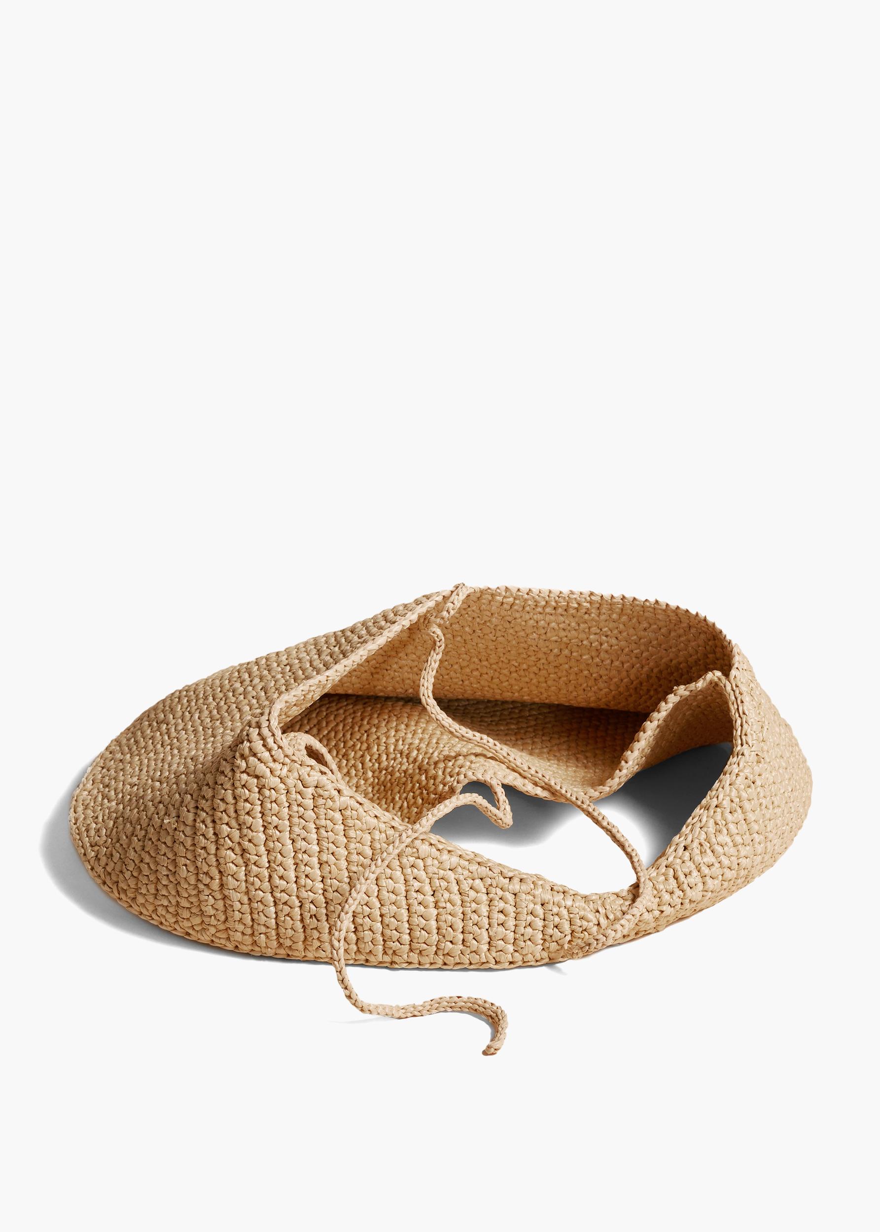 Medium Olivia Hobo in Natural Raffia Product Image