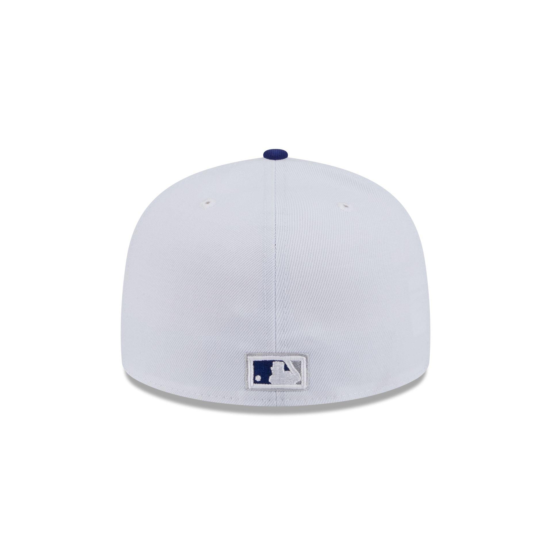 Los Angeles Dodgers Summer Derby White 59FIFTY A-Frame Fitted Hat Male Product Image
