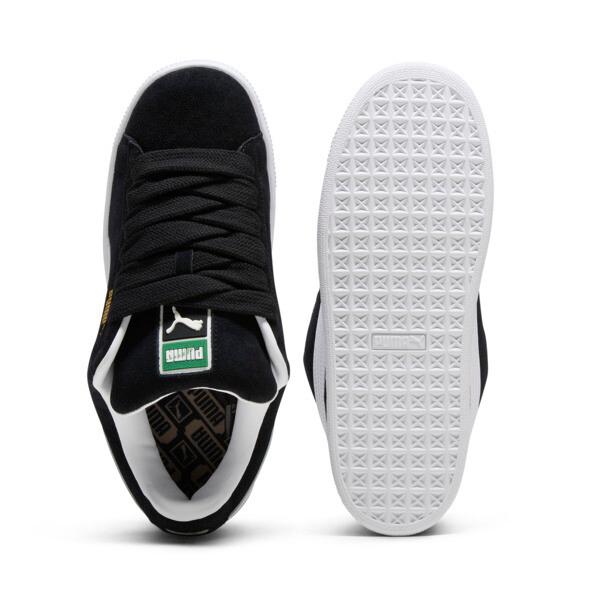 PUMA Suede XL Women's Sneakers in Black/White Product Image